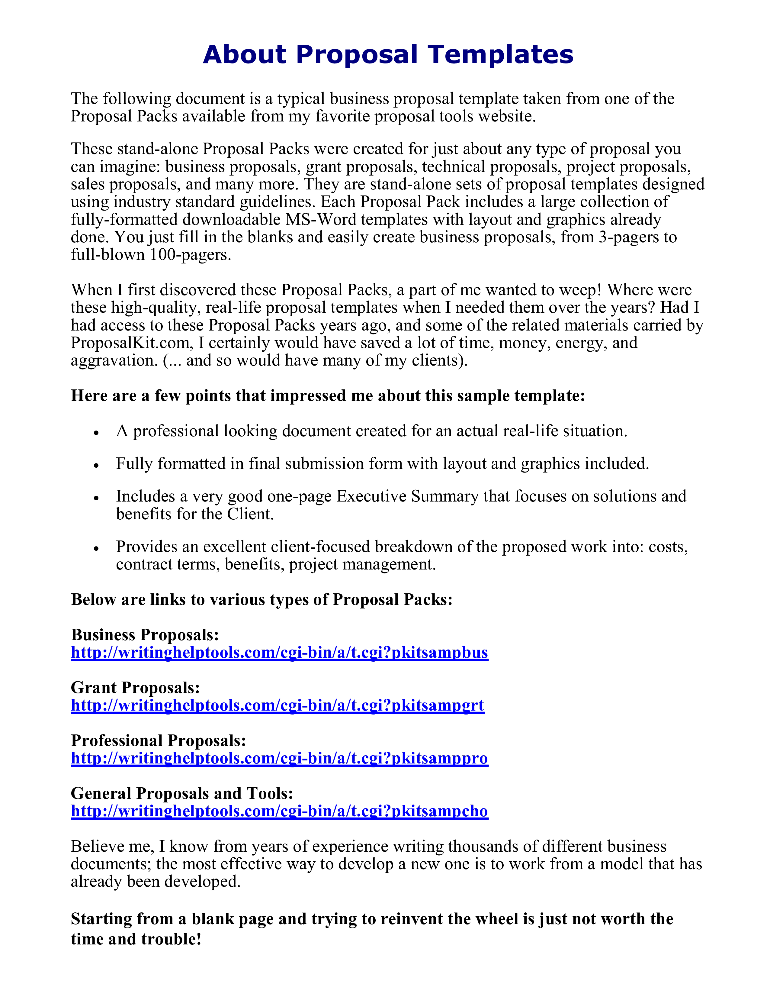 Grant Proposal Template Word Sfiveband