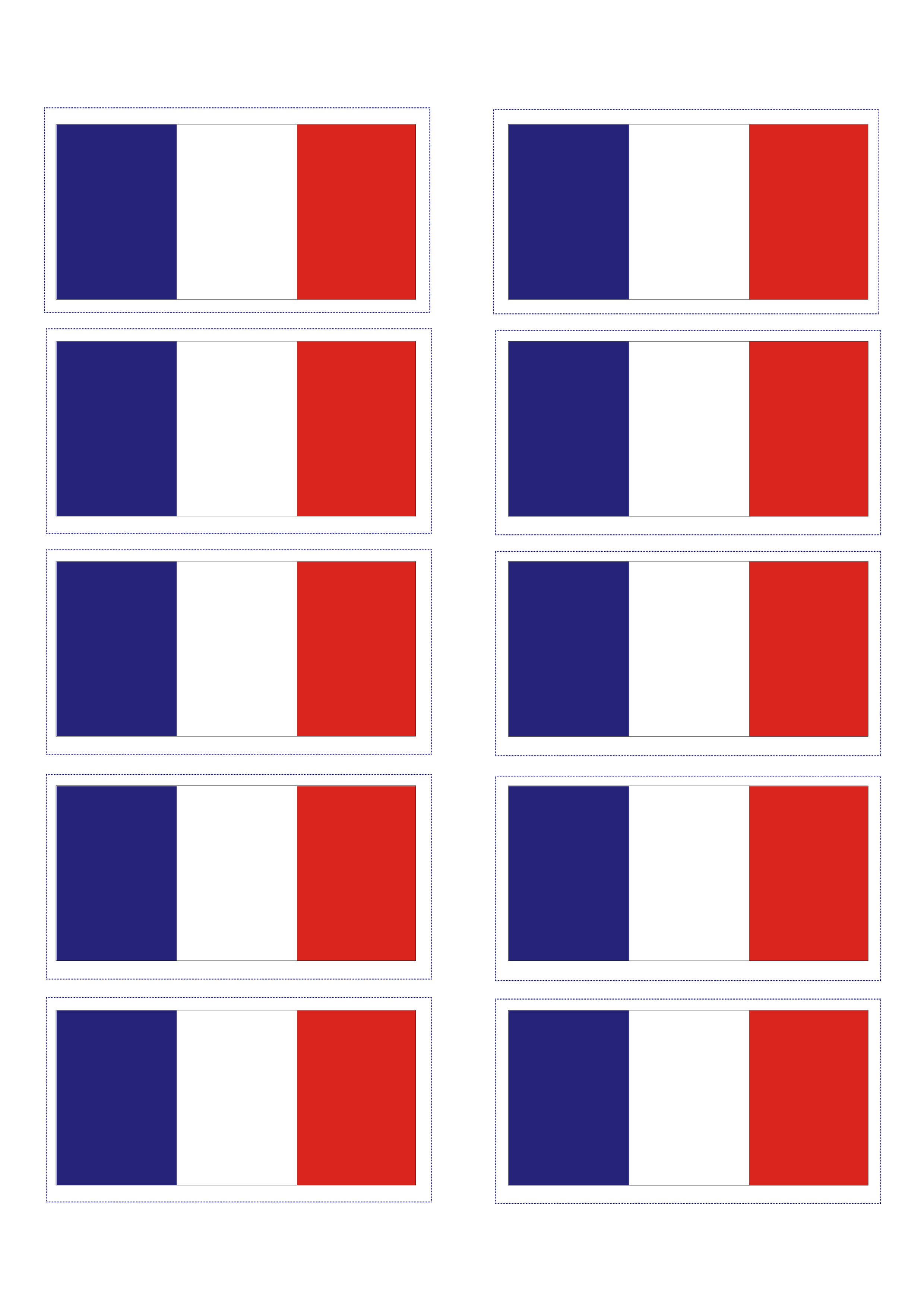 France Flag Template | Templates at allbusinesstemplates.com