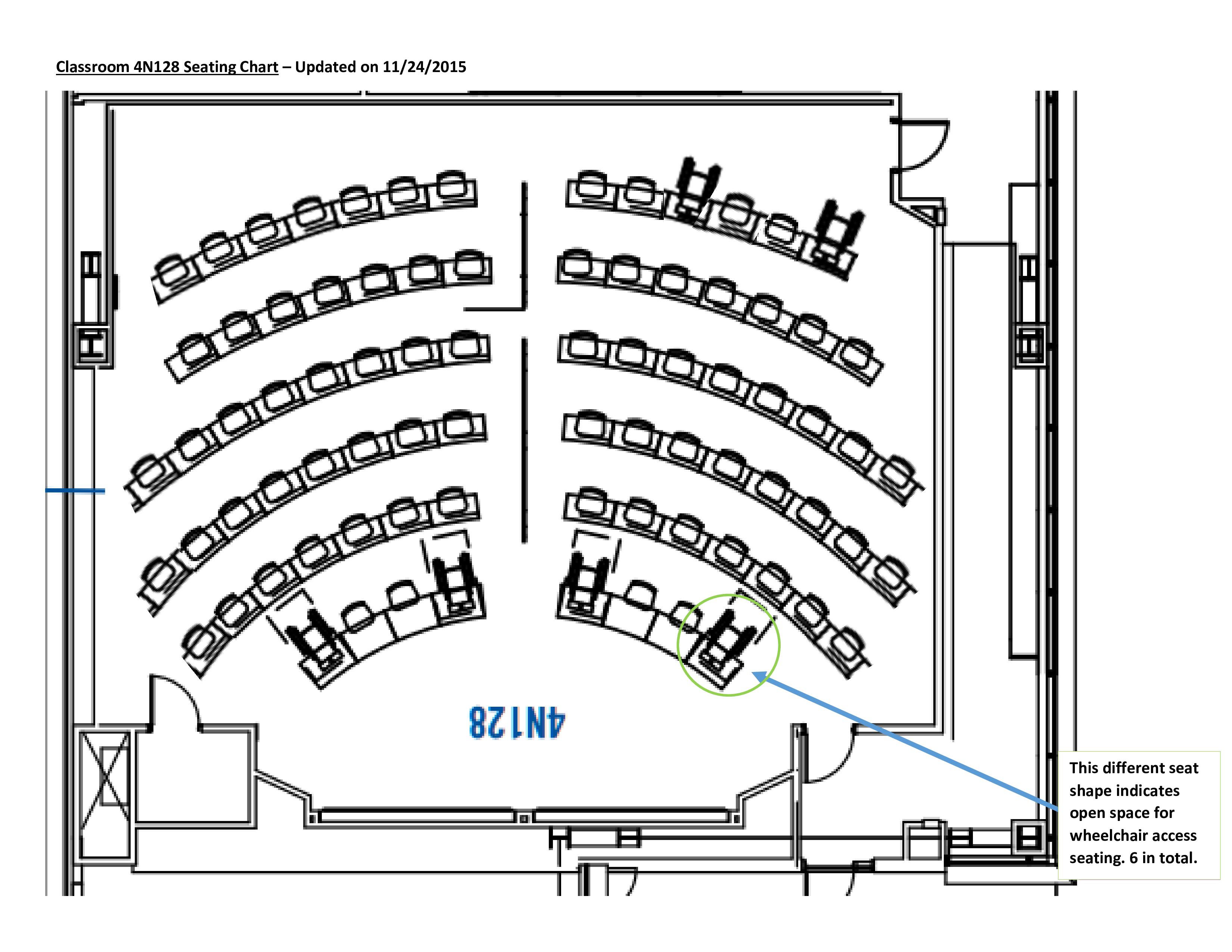 Classroom Seating 模板