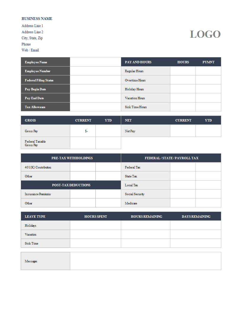 payroll template excel worksheet template