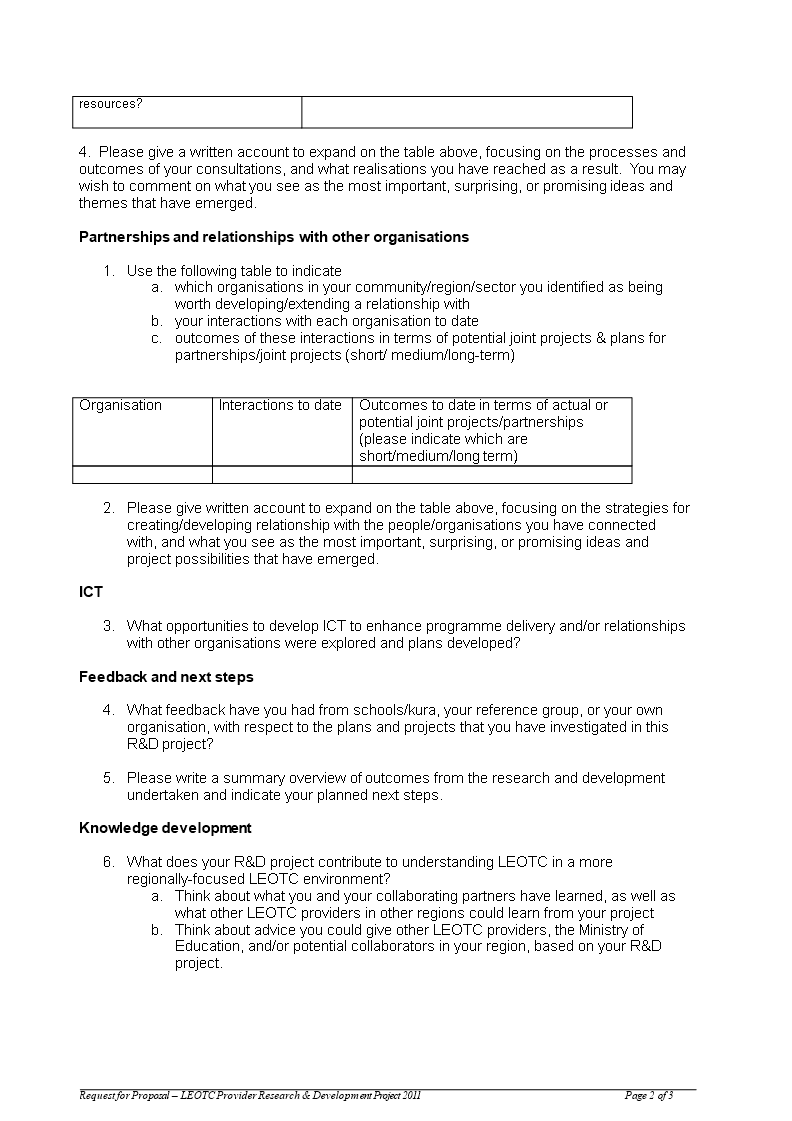 Professional Research and Development Report Templates at