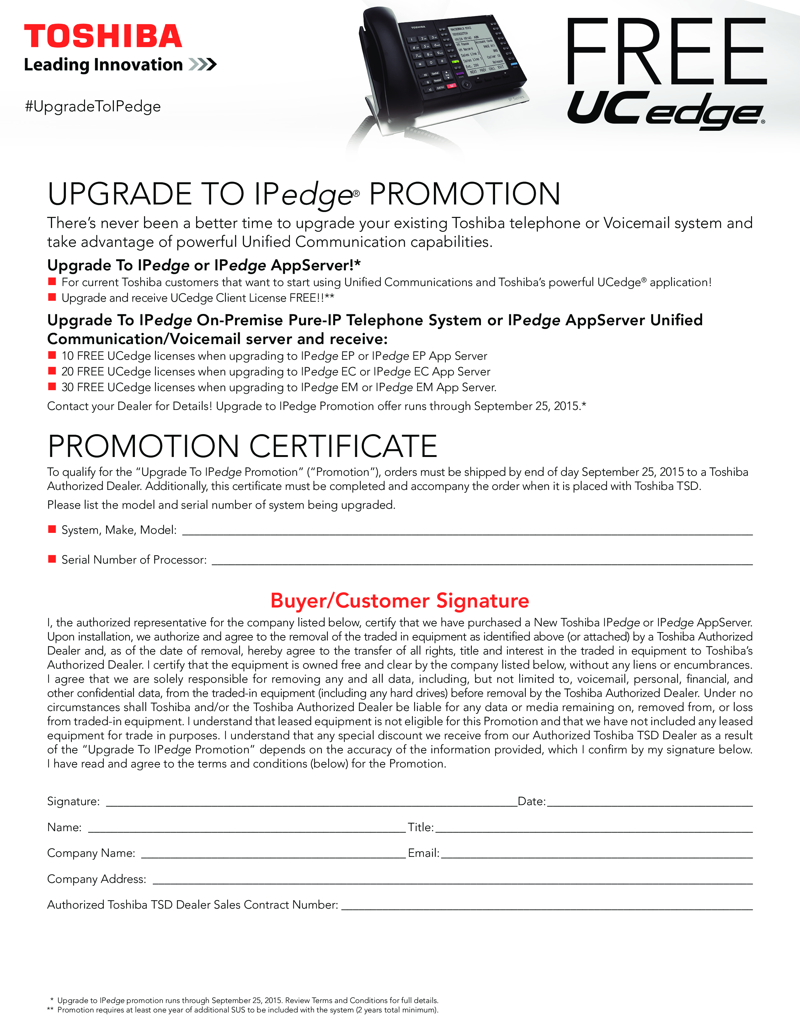 upgrade to ipedge promotion certificate modèles