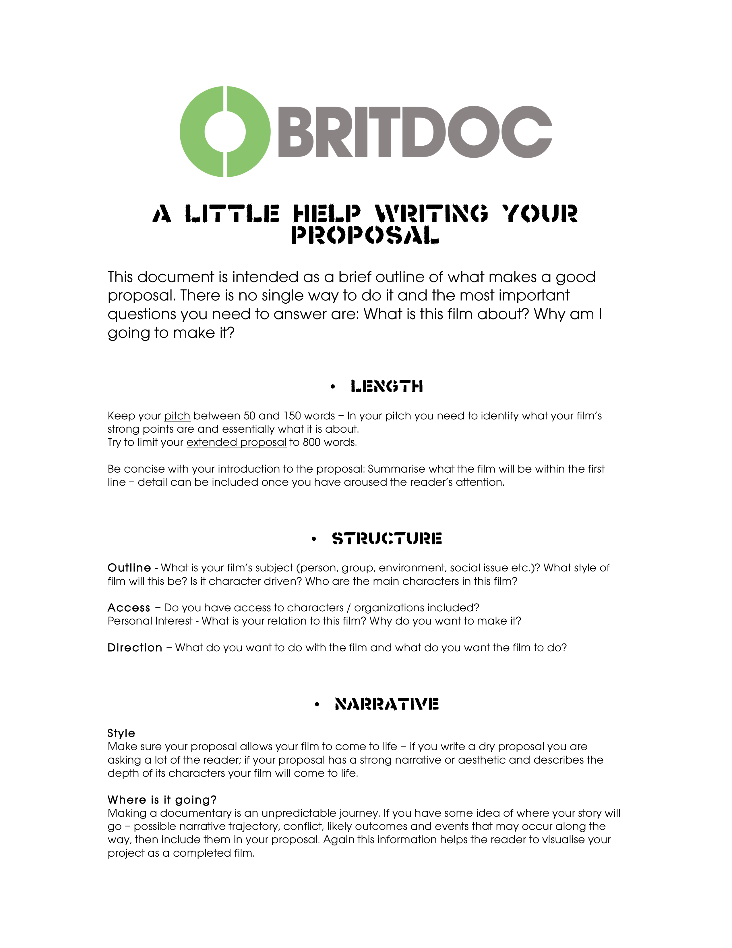 Film Proposal Template film-proposal-template