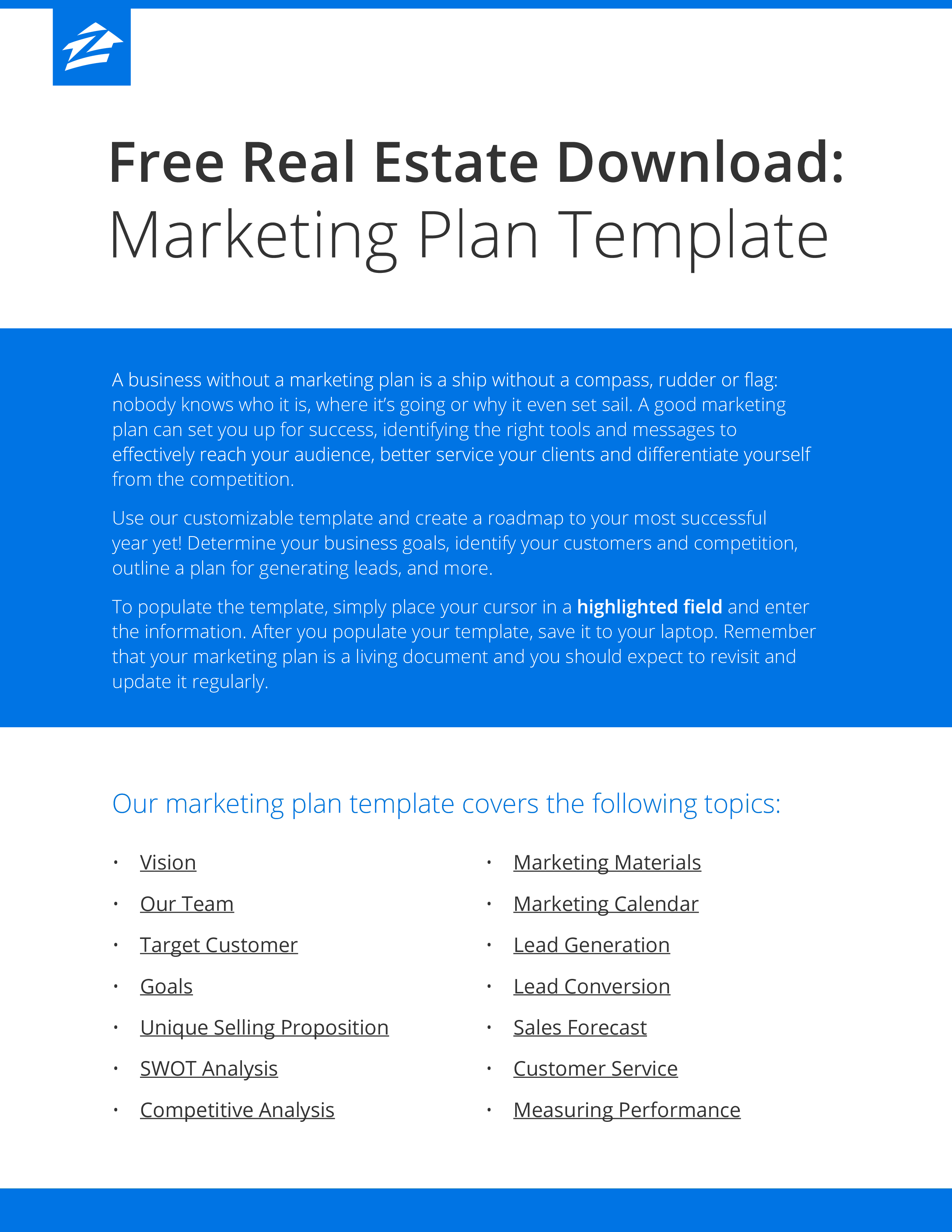 Real Estate Marketing Plan Templates at allbusinesstemplates com Real Estate Marketing Plan Templates at allbusinesstemplates com