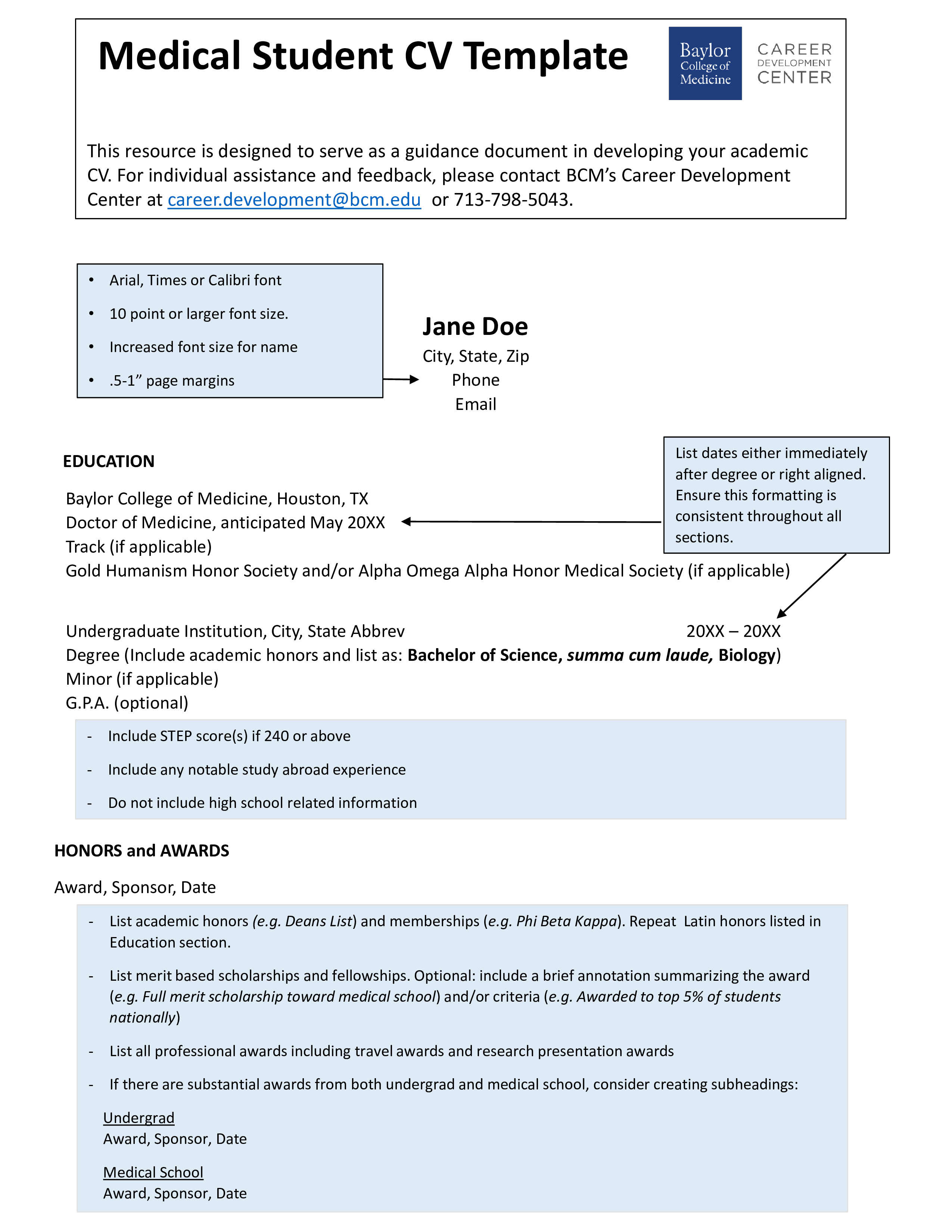Medical Resume Templates At Allbusinesstemplates