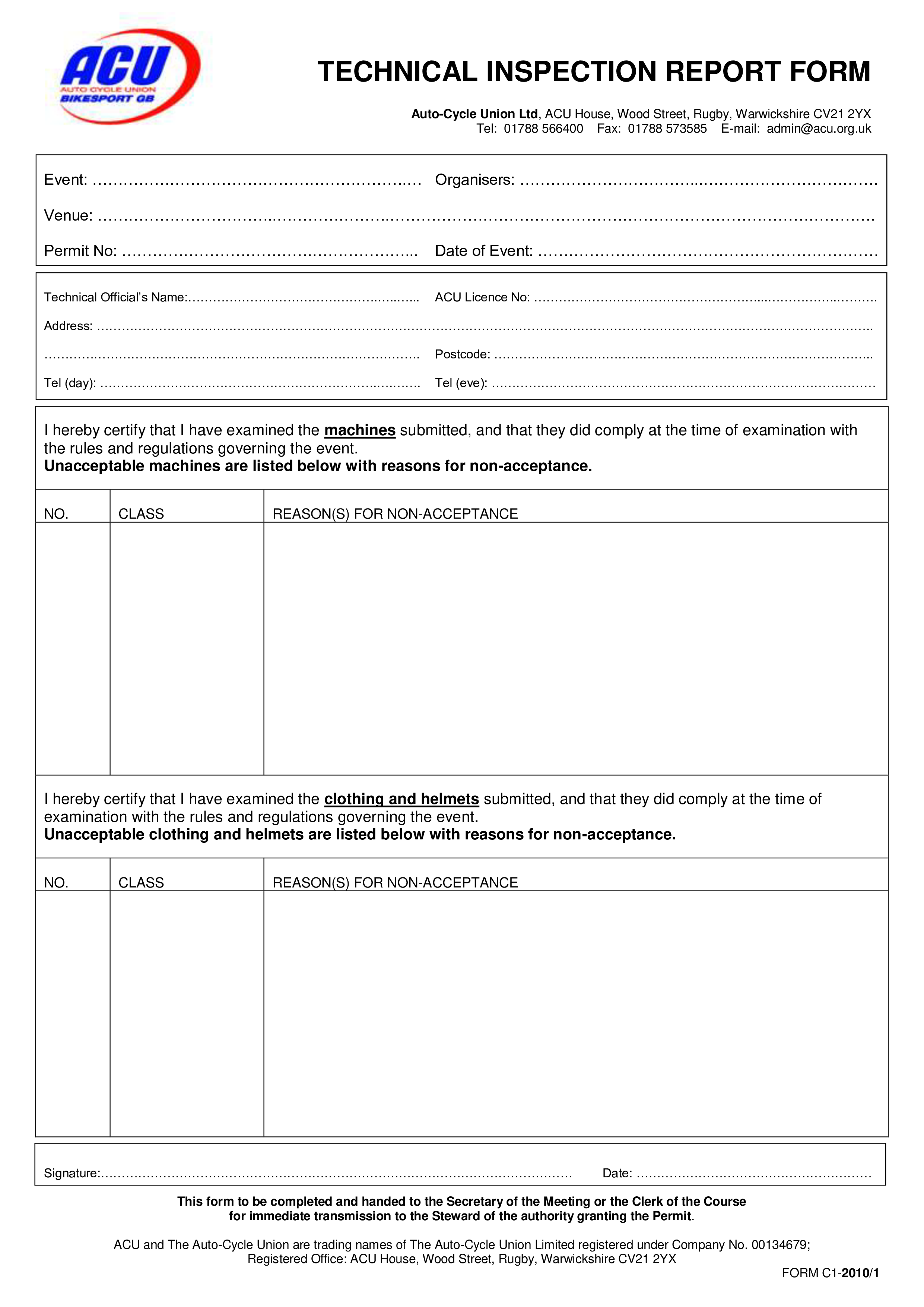 technical report template