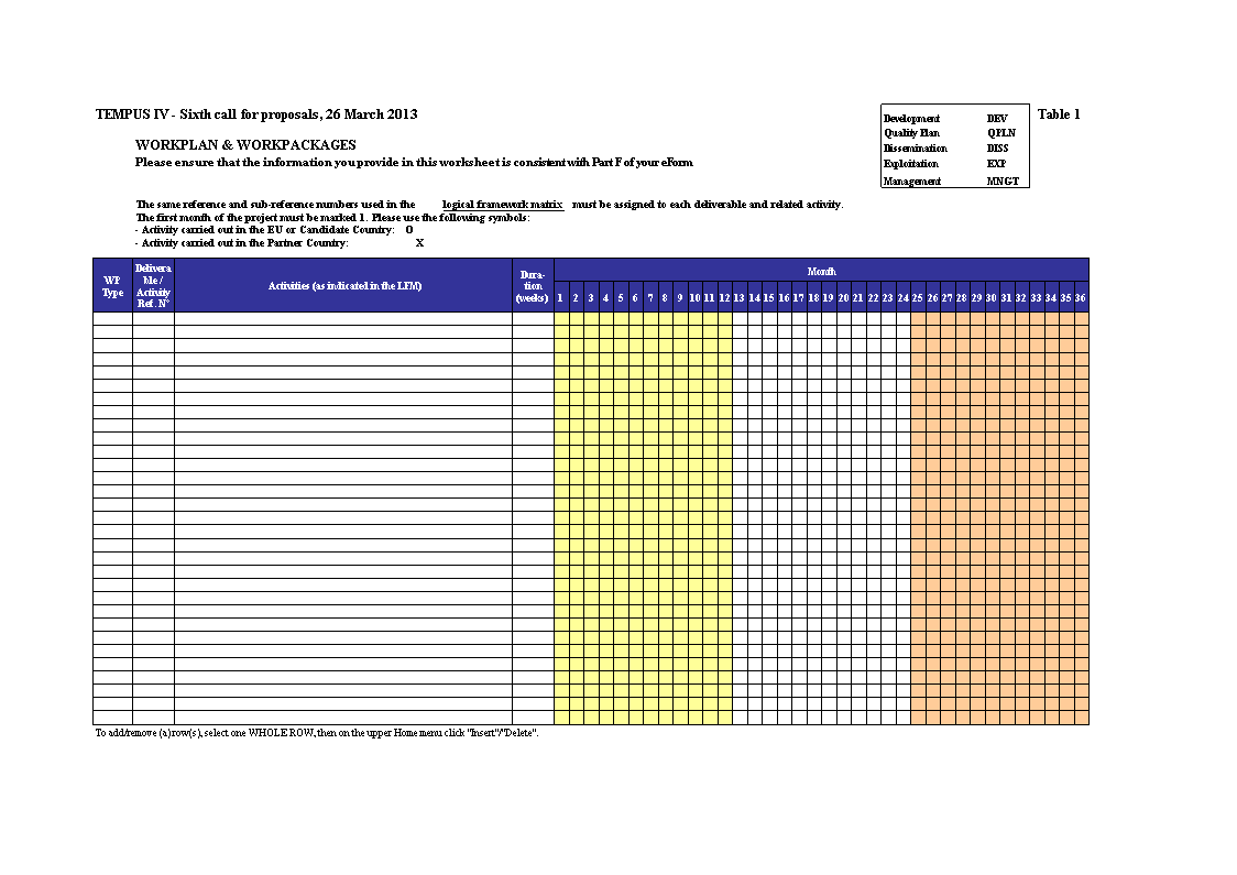 daily work plan excel plantilla imagen principal