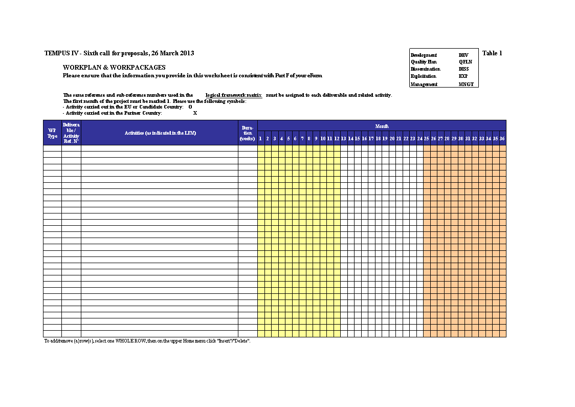 Daily Work Plan Excel Templates At Allbusinesstemplates