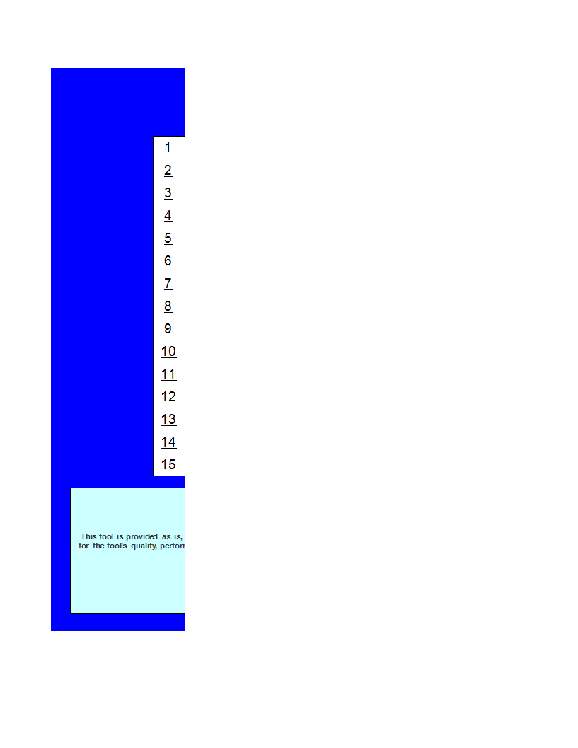 project management toolkit Hauptschablonenbild