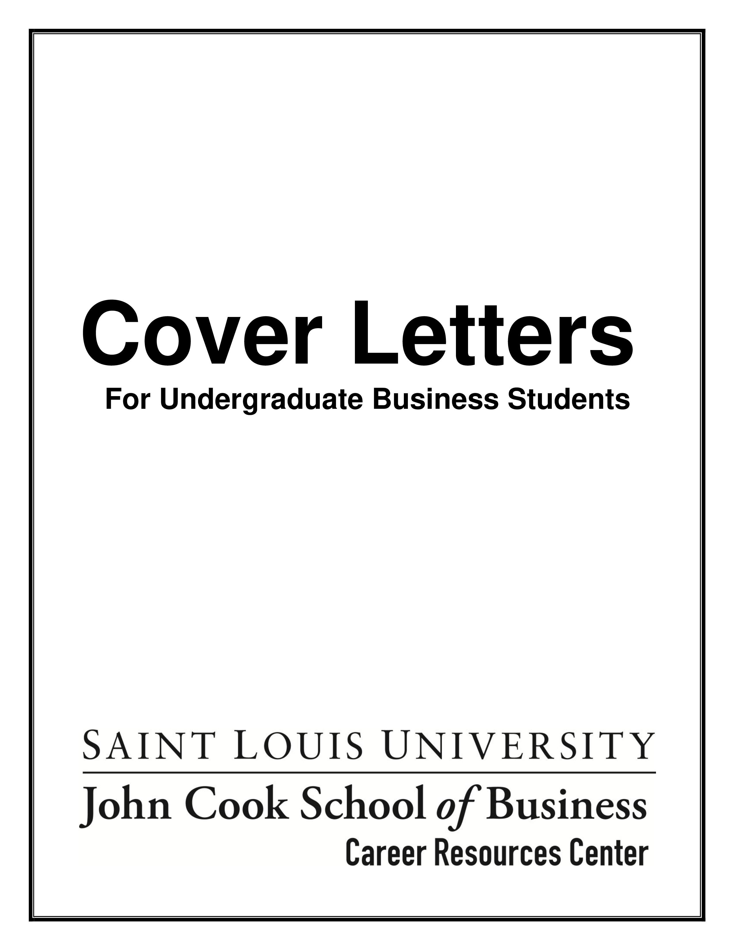 graduate business template