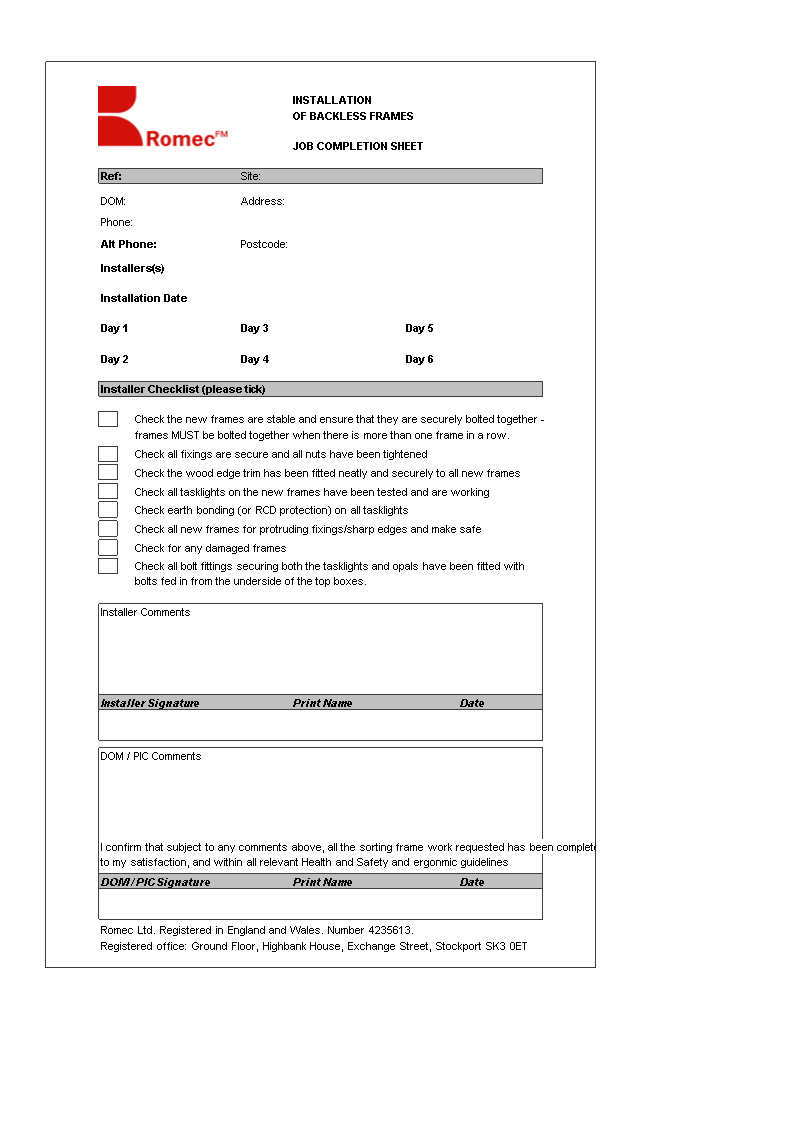 excel job sheet plantilla imagen principal