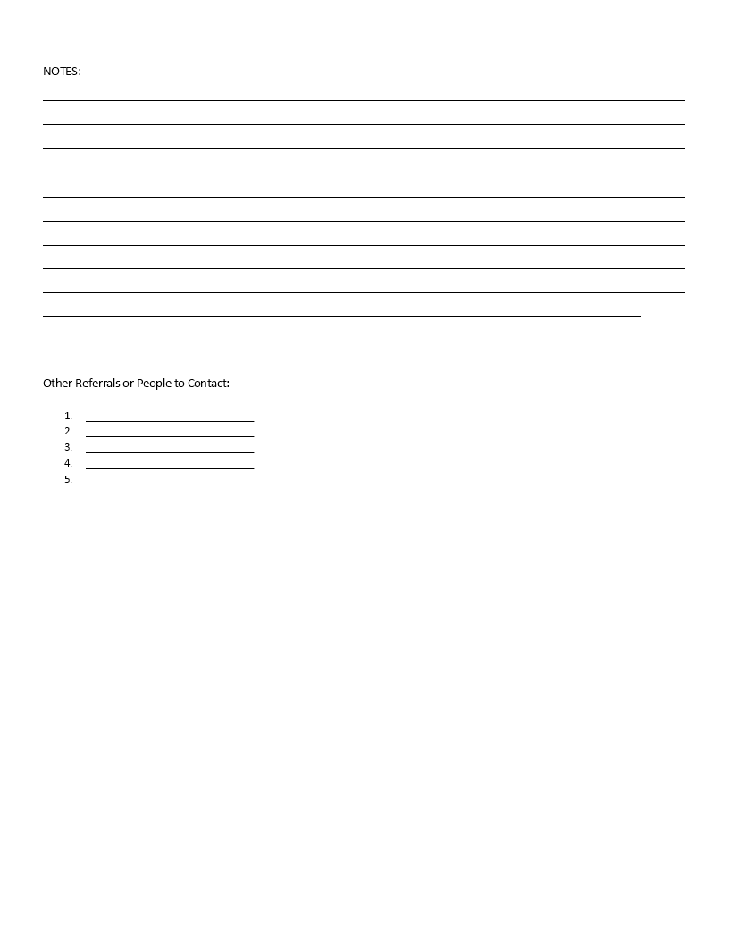 Sales Call Sheet | Templates at allbusinesstemplates.com