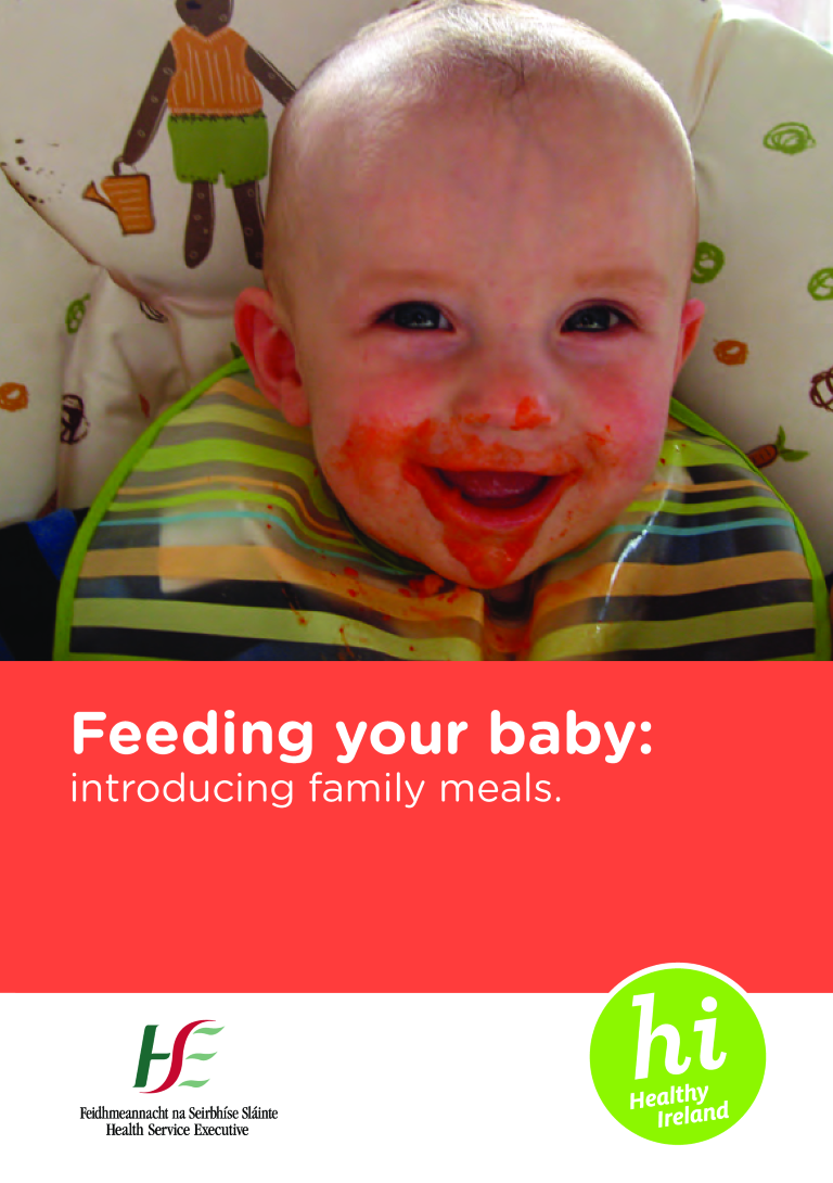 baby development food chart plantilla imagen principal