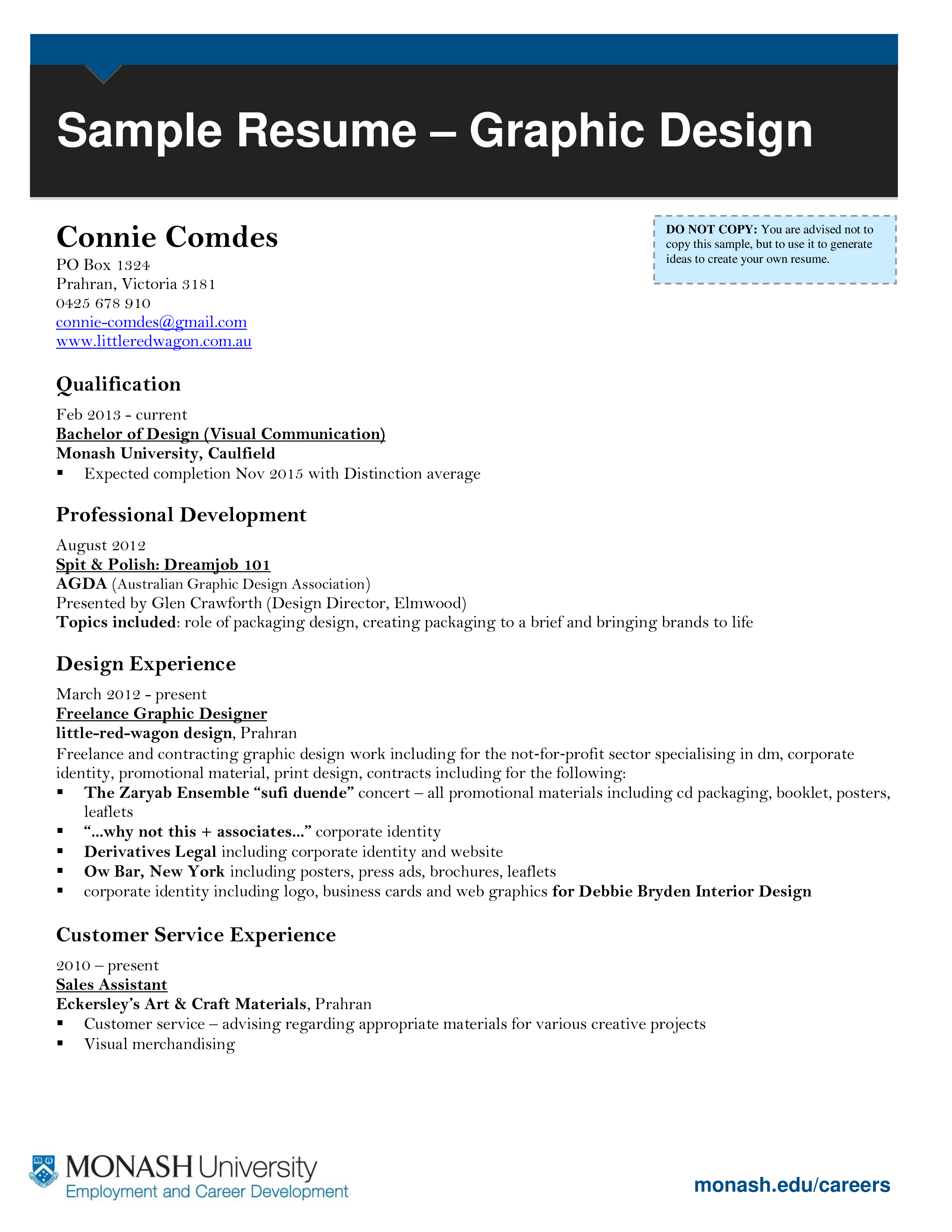 Modern Resume main image