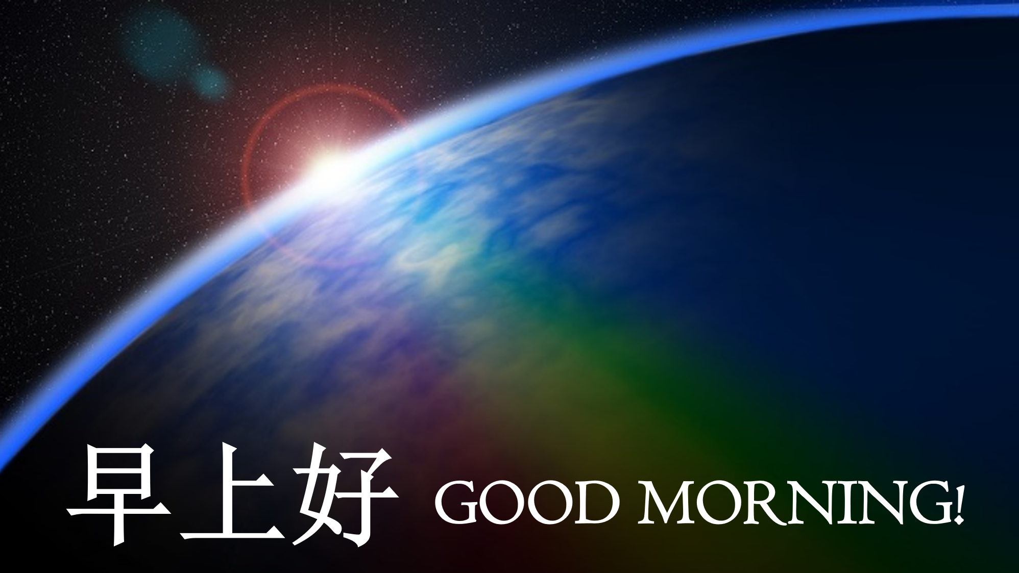 good morning 早上好 chinese message modèles