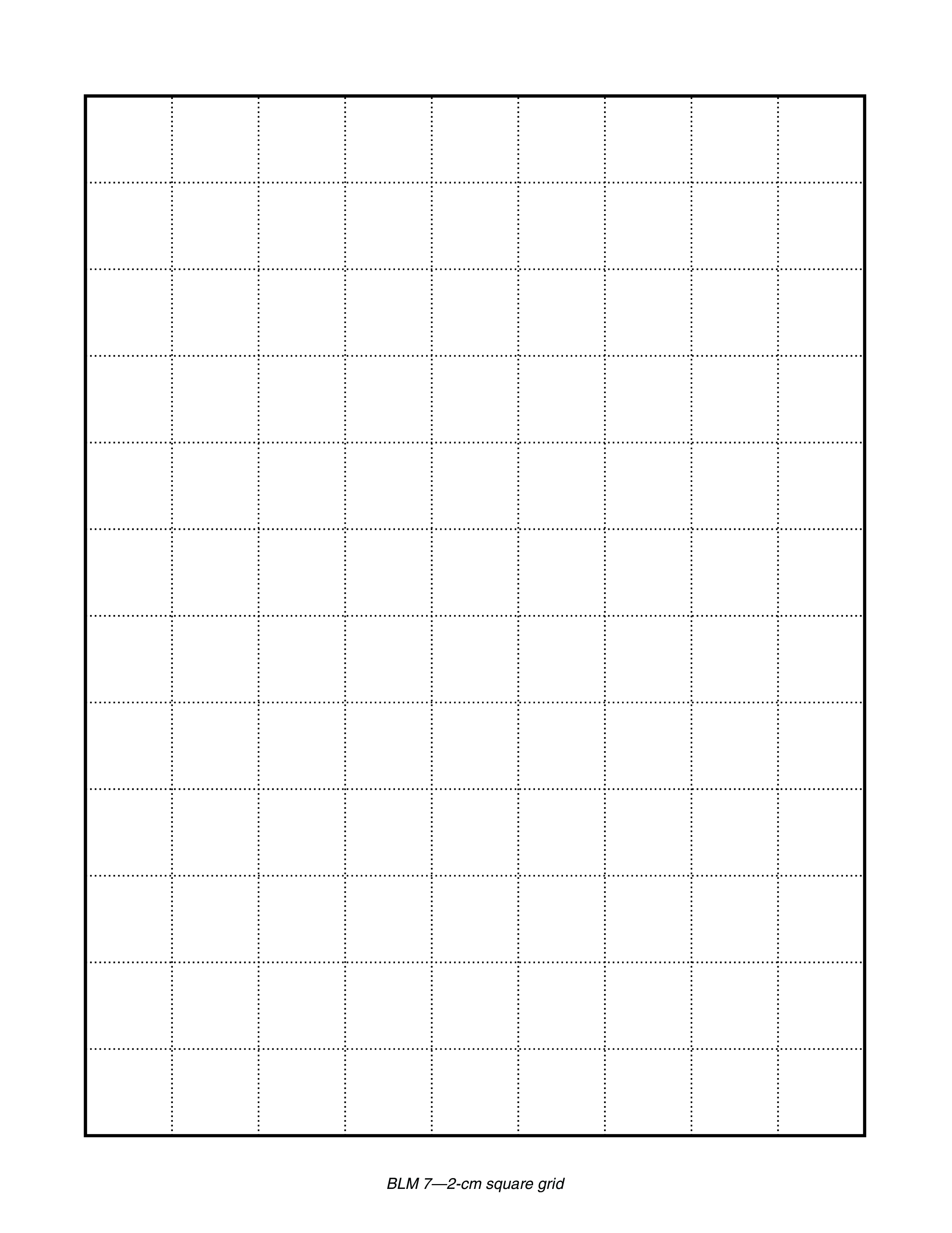 Blank Grid Paper Printable Sheets 模板