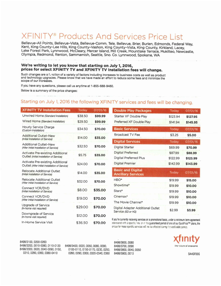 comcast rate changes july voorbeeld afbeelding 