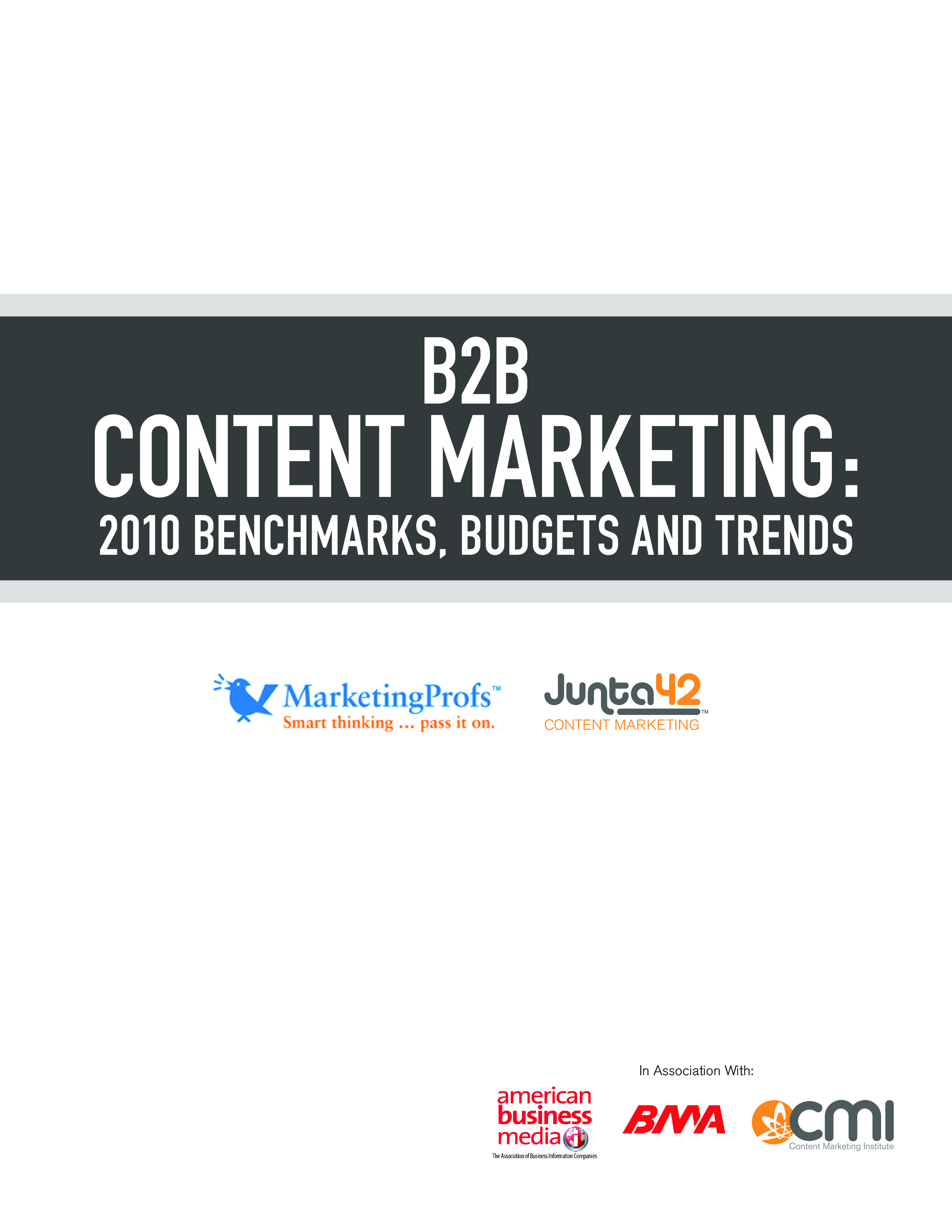 B2b Content Marketing 模板