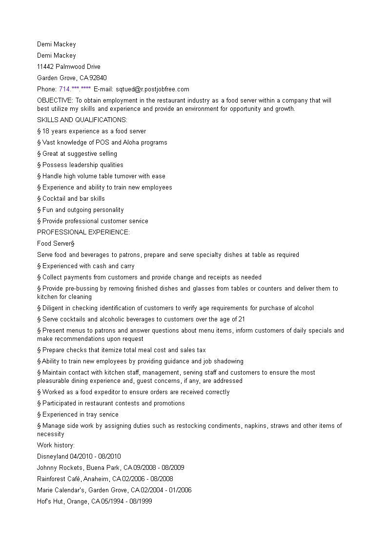 Trainer Resume main image