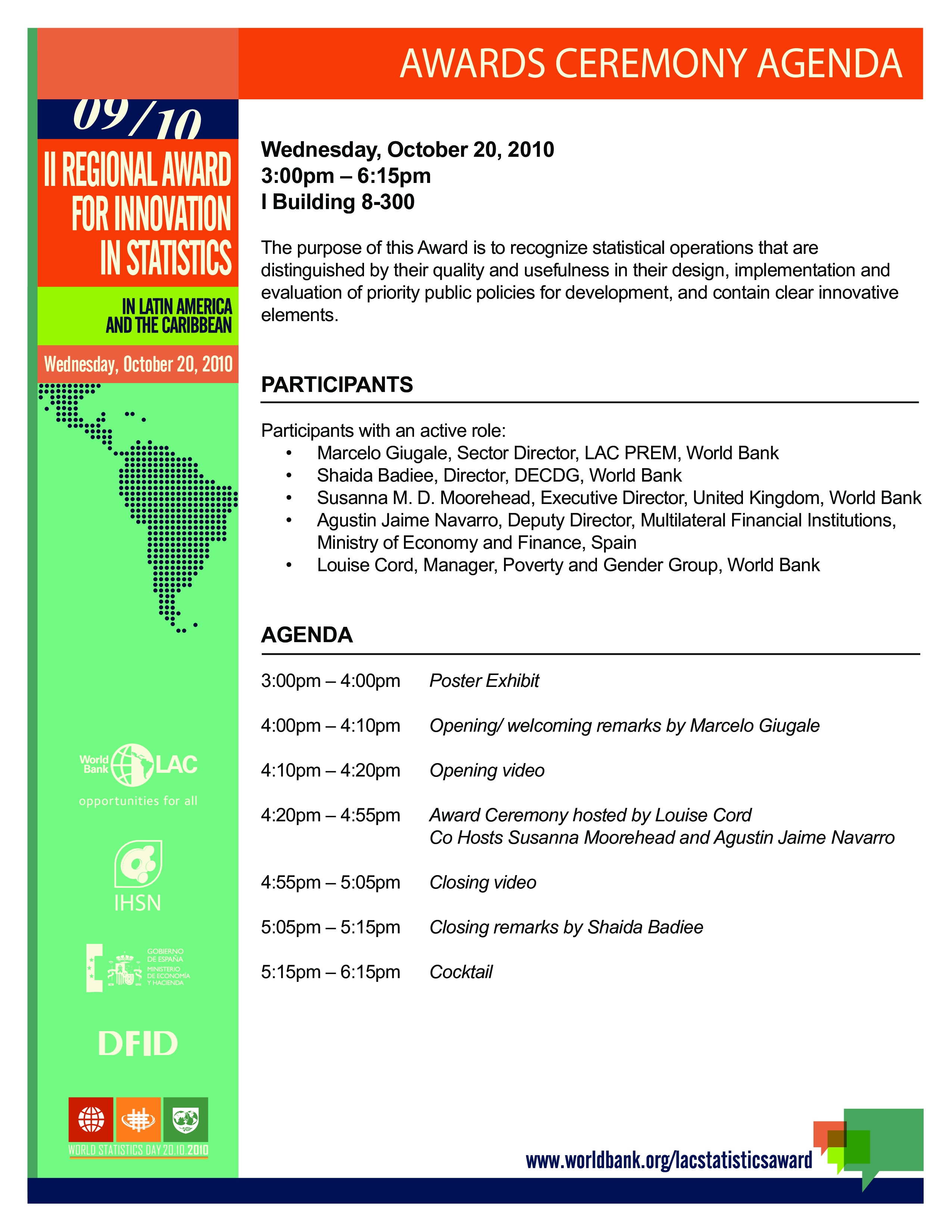 awards ceremony agenda template