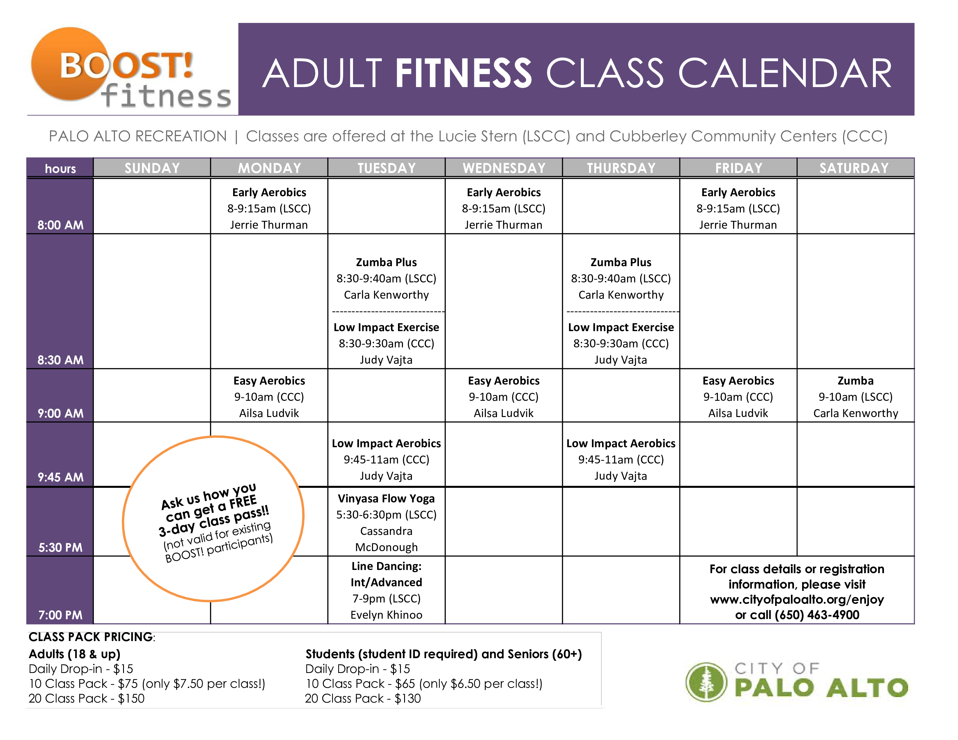 adult fitness calendar voorbeeld afbeelding 