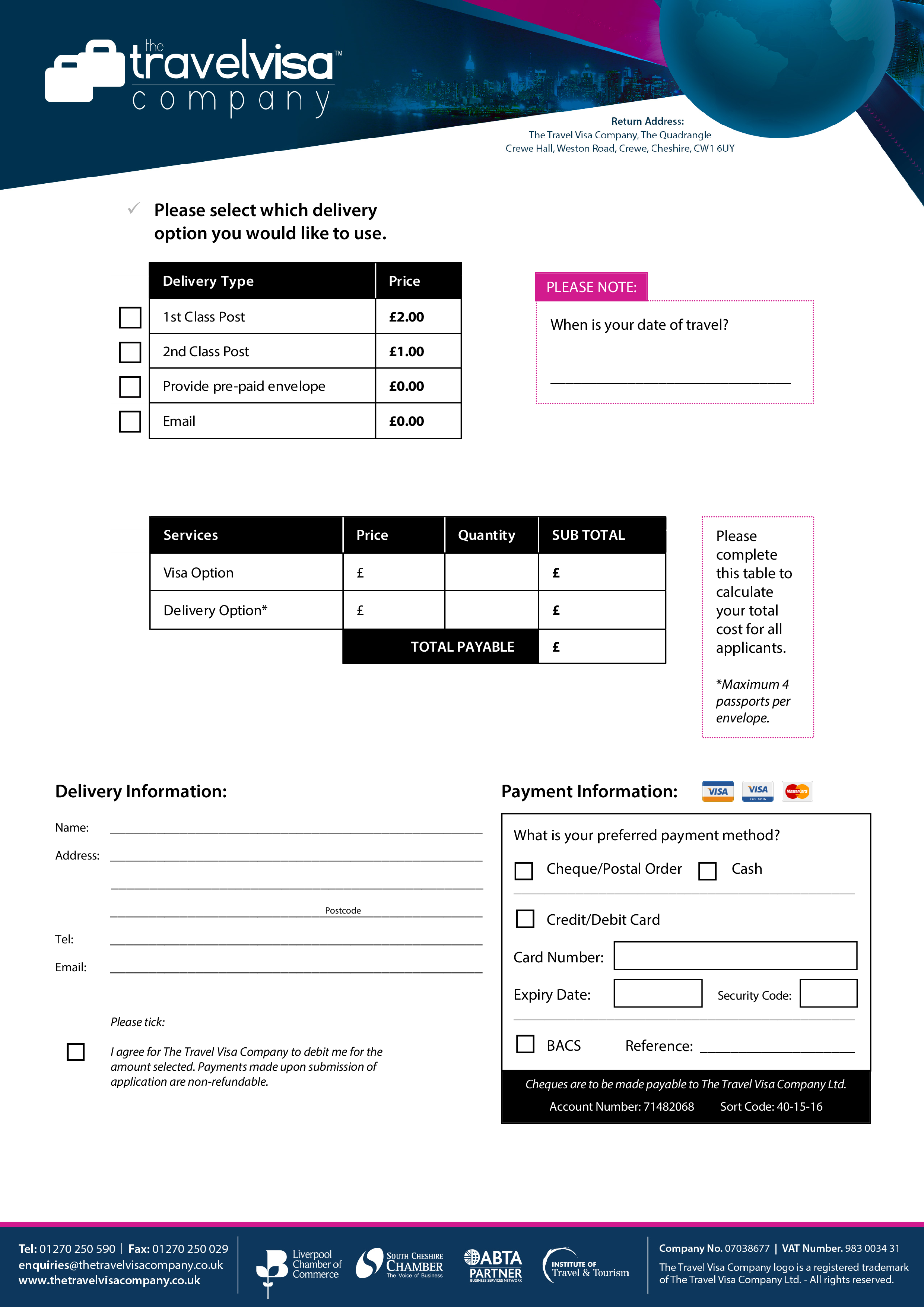 american esta application form Hauptschablonenbild