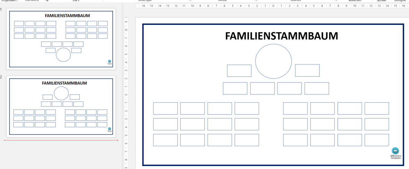 beliebter stammbaum plantilla imagen principal