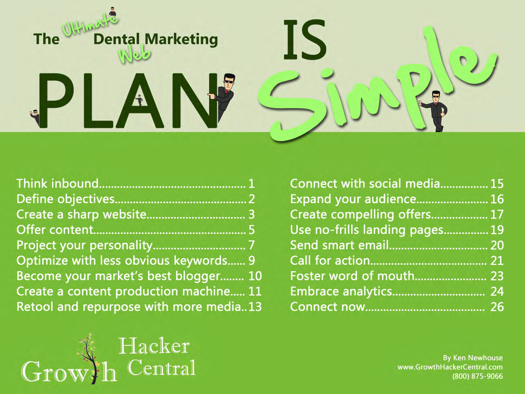 免费 Dental online marketing plan example 样本文件在