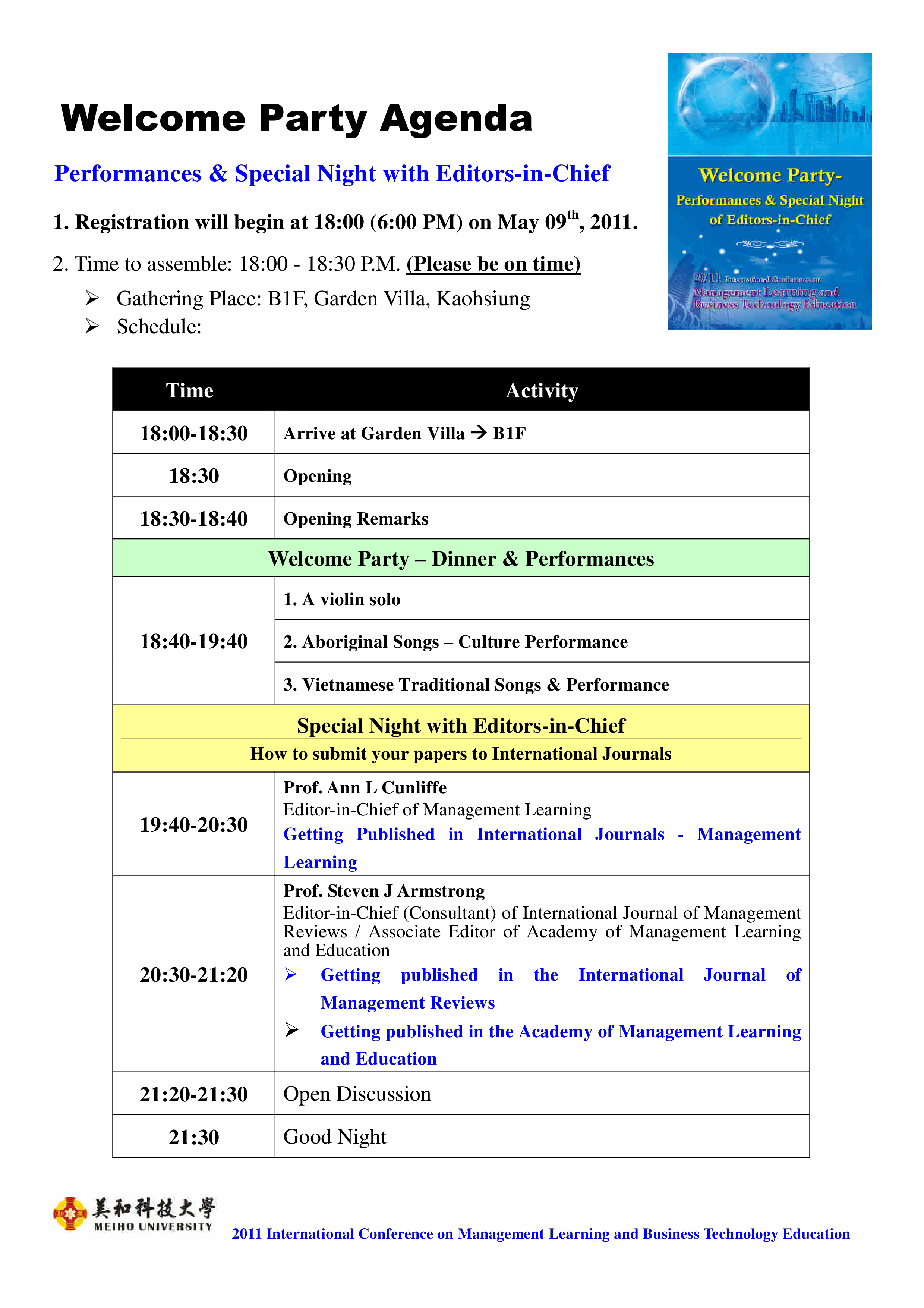 Formal Party Agenda Templates At Allbusinesstemplates