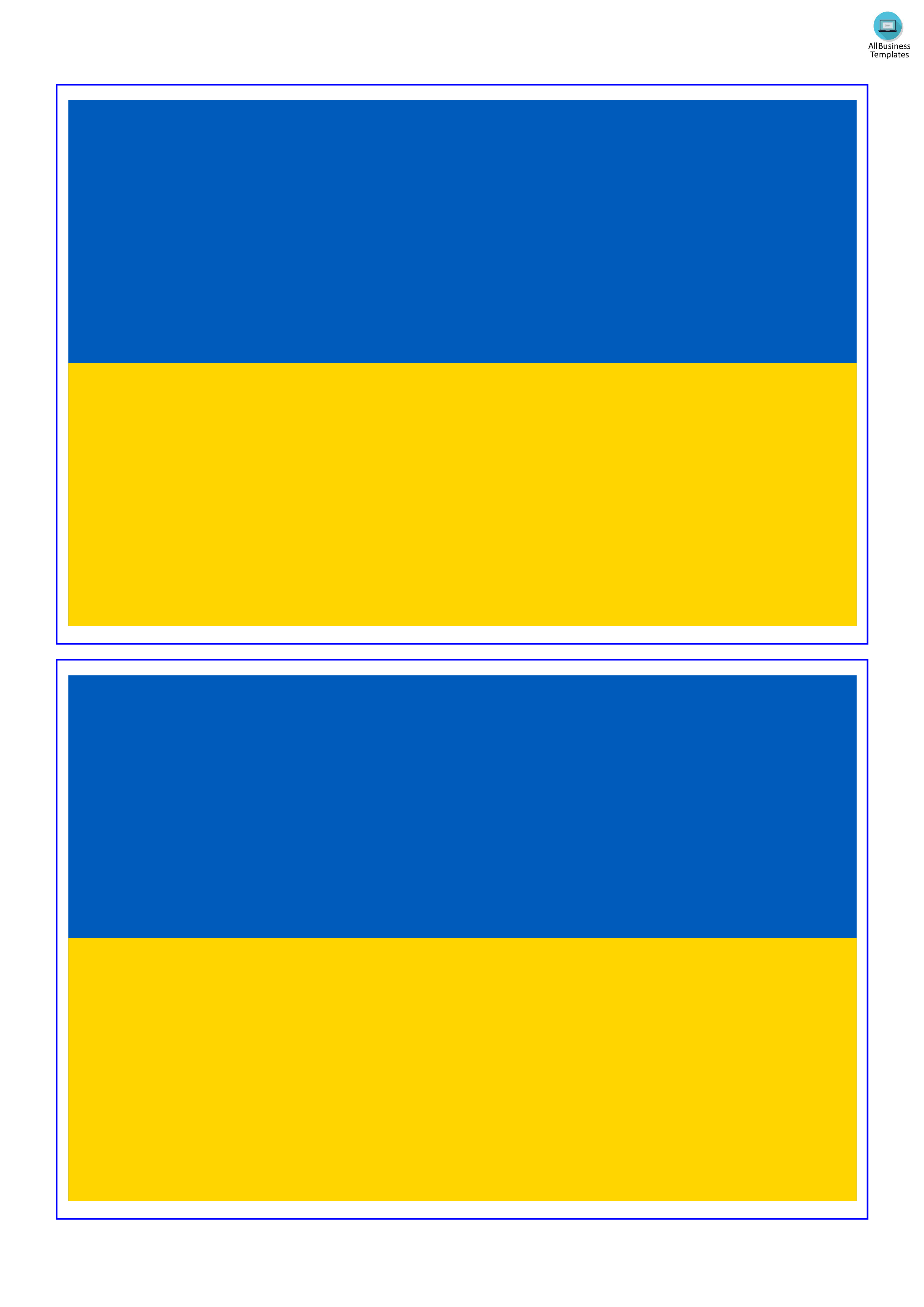 libreng Ukraine Flag