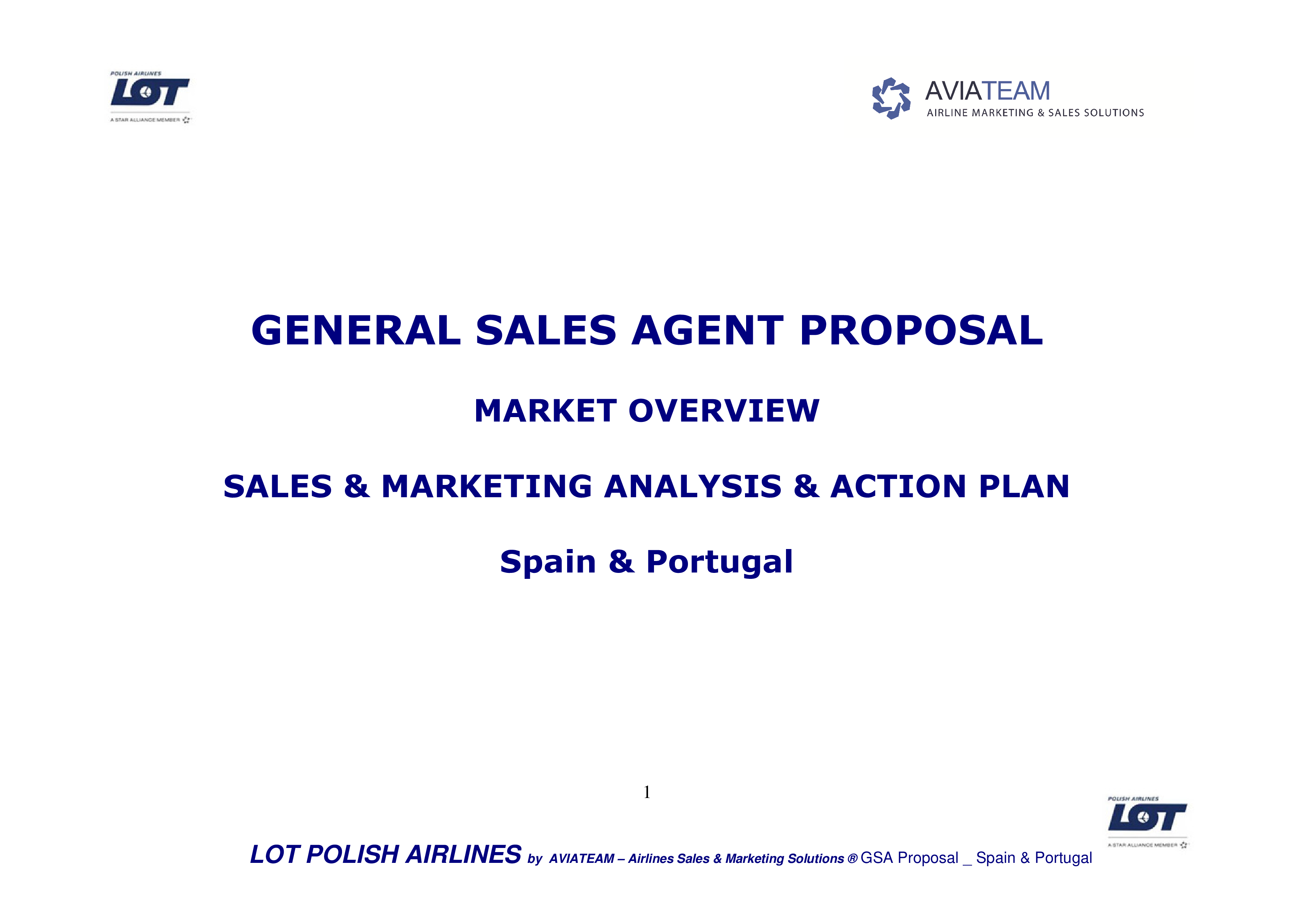 general sales agent business plan spain & portugal modèles