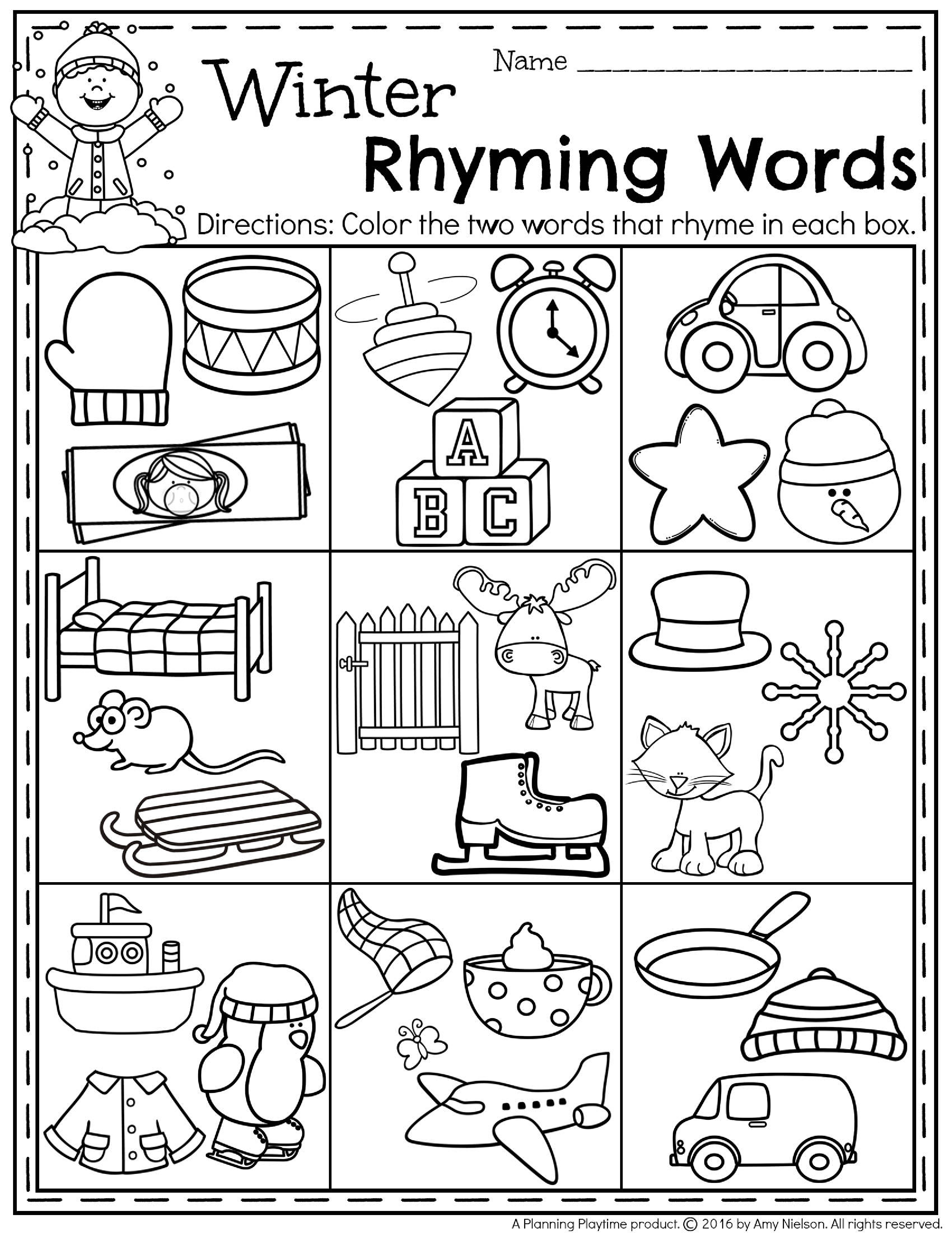 Preschool Worksheet Templates At Allbusinesstemplates