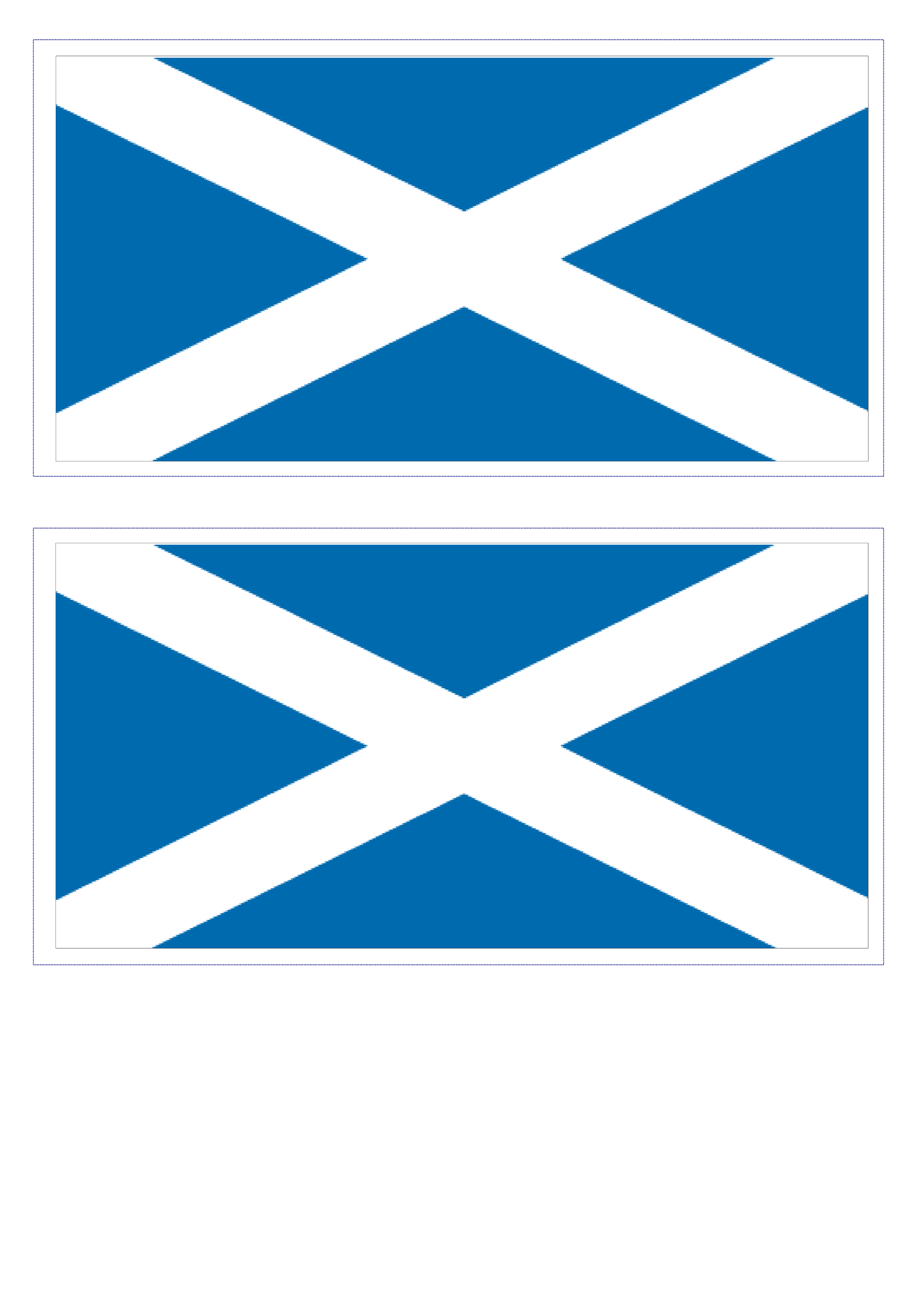 scotland flag voorbeeld afbeelding 