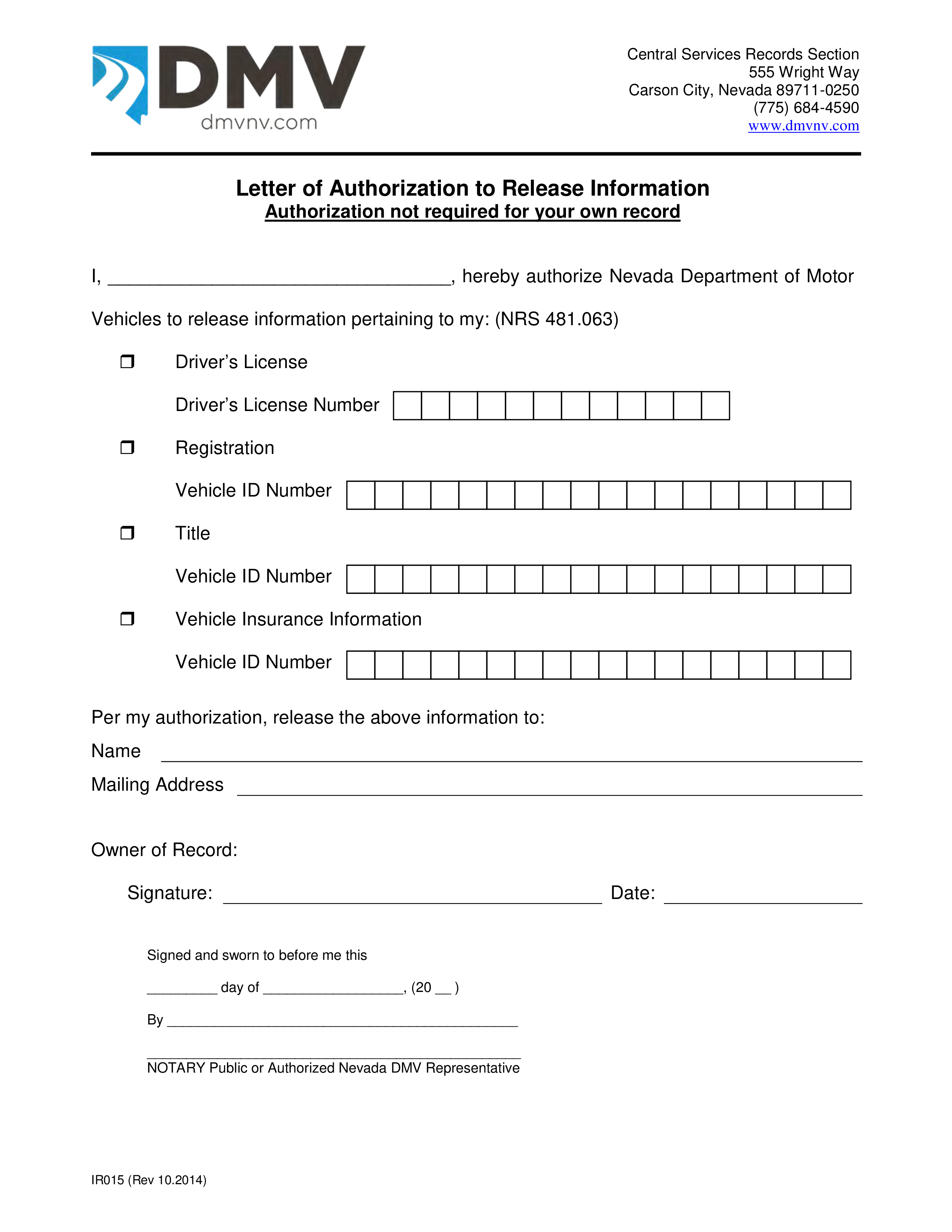 letter of authorization to release information voorbeeld afbeelding 