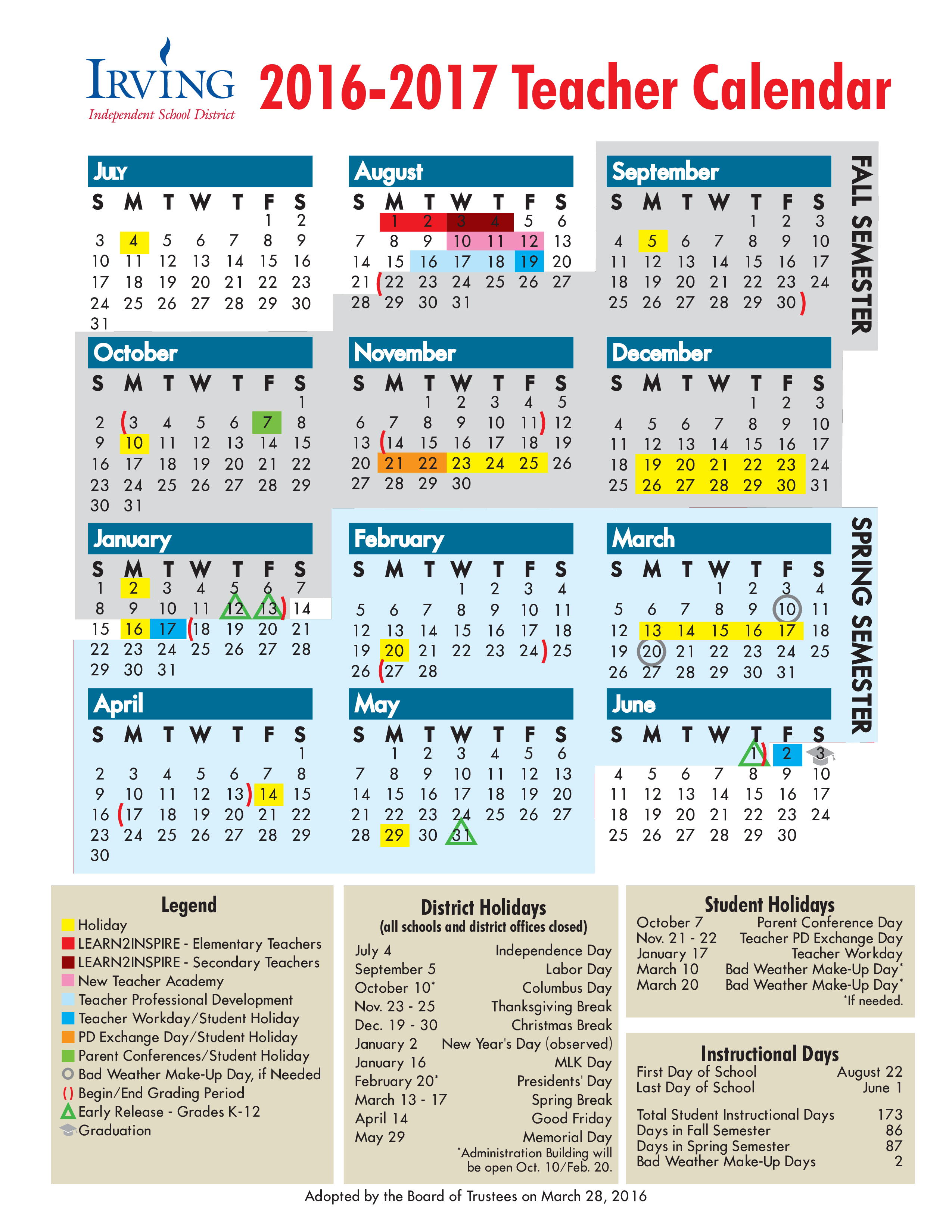 teacher calendar voorbeeld afbeelding 