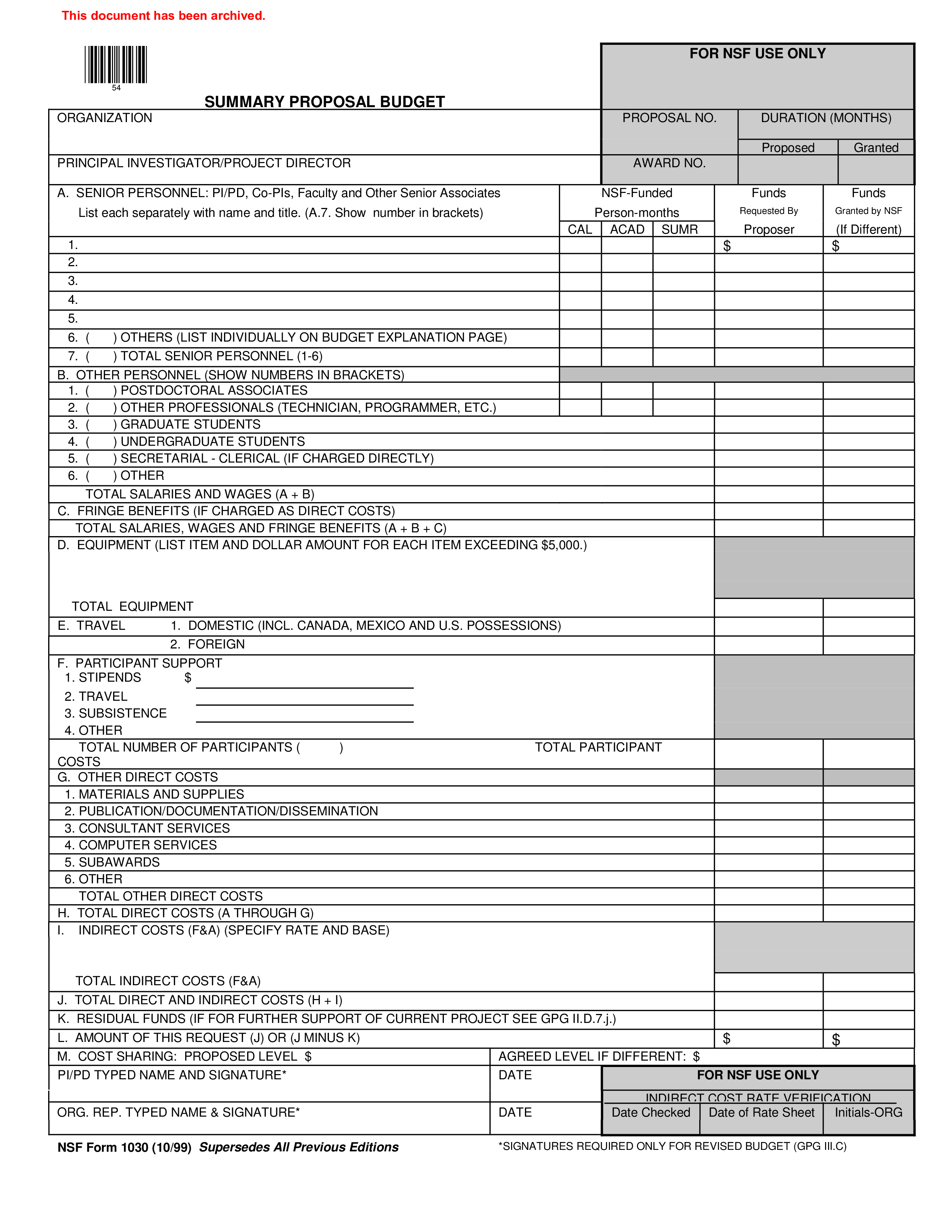 Travel Budget Proposal 模板