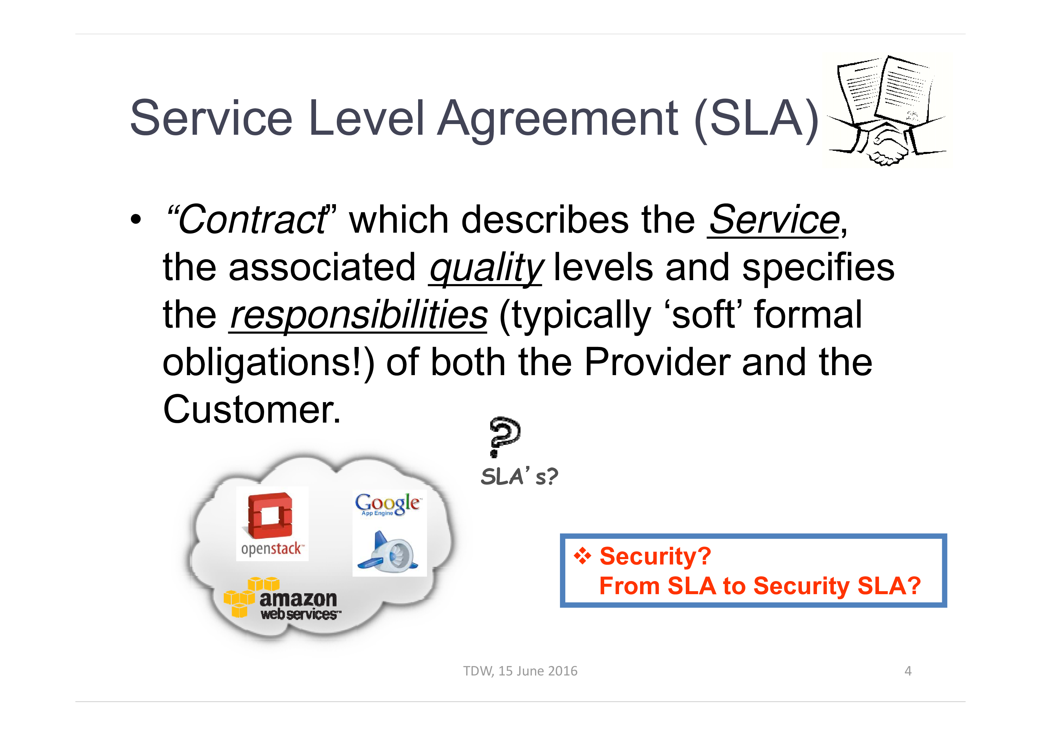 Security Service Level Agreement Template Gratis