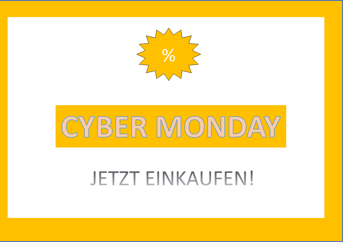 cyber ​​monday verkaufsbanner Hauptschablonenbild