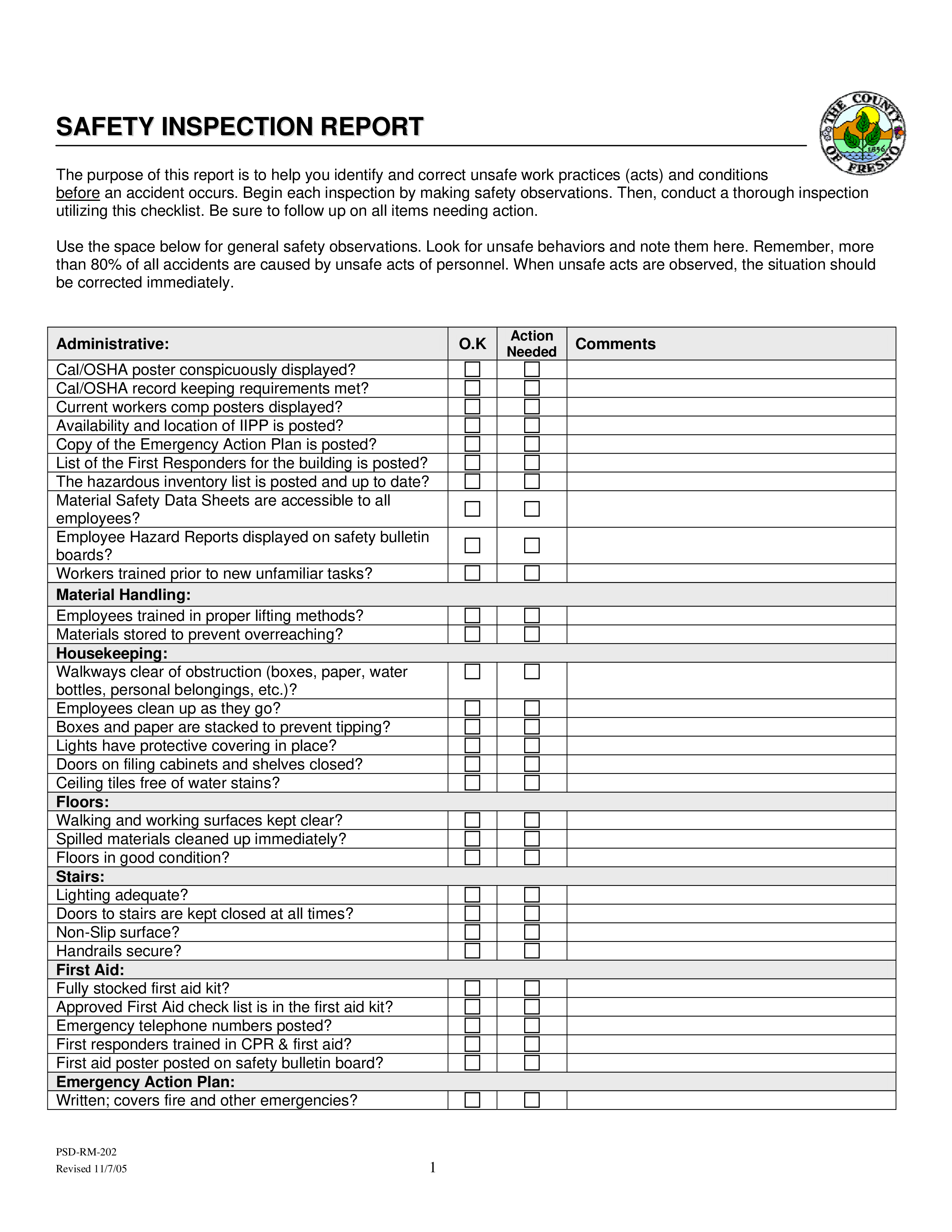 safety report voorbeeld afbeelding 