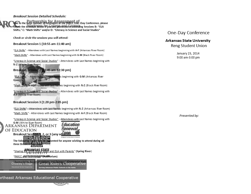 one-day conference agenda template