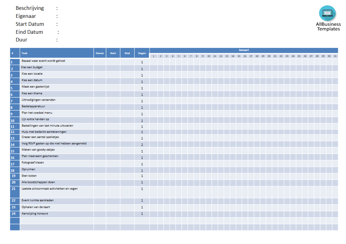 gantt chart powerpoint modèles