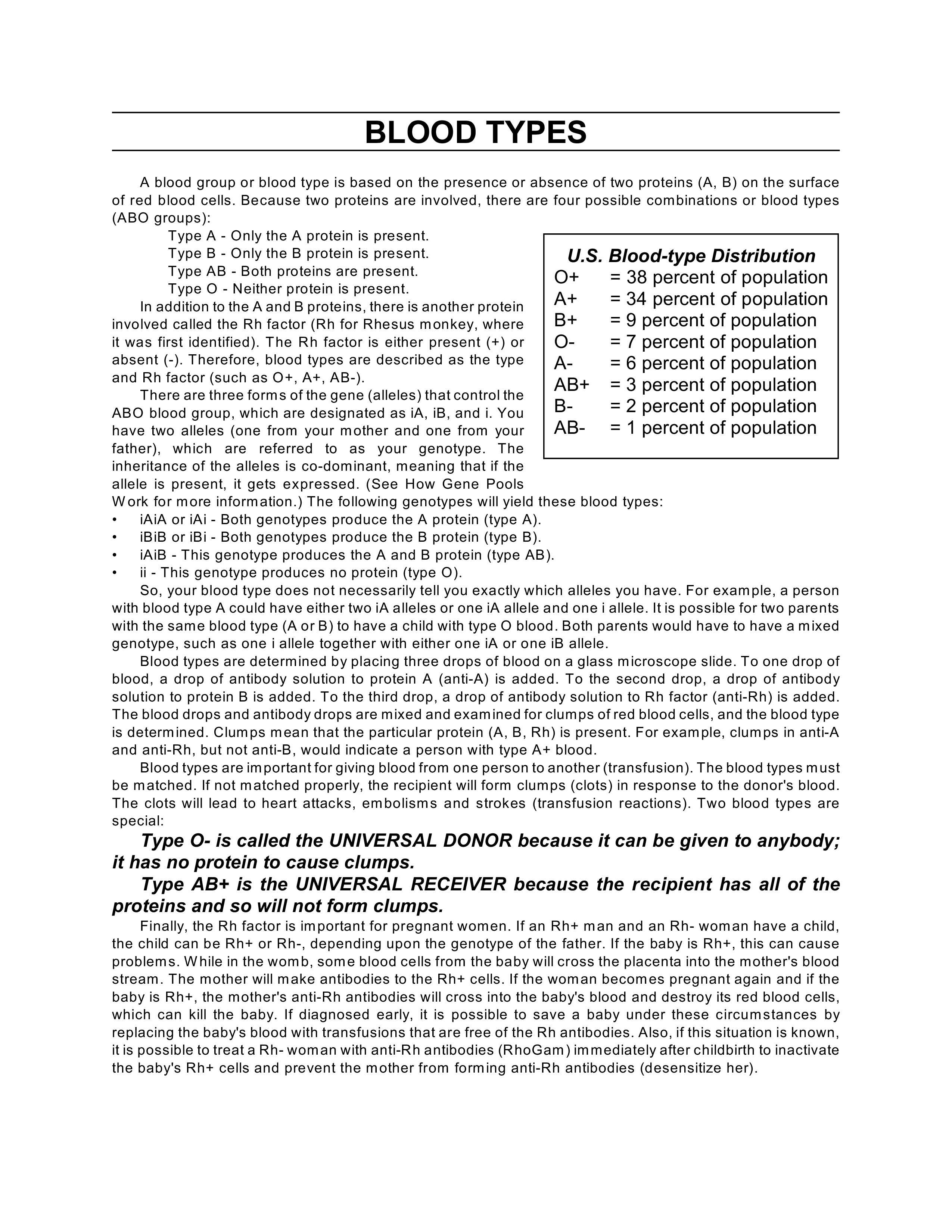 baby blood type chart modèles