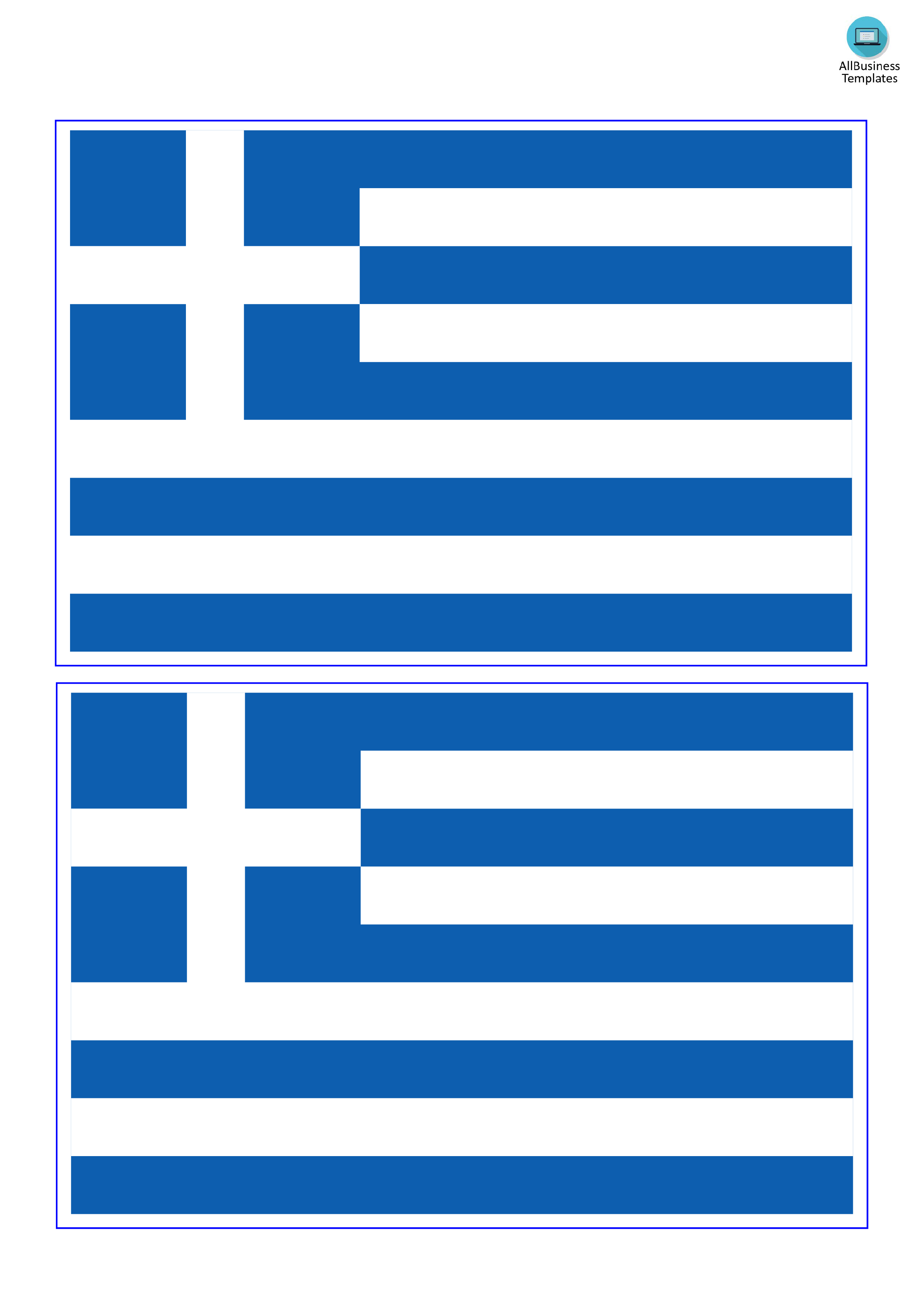 flag greece voorbeeld afbeelding 