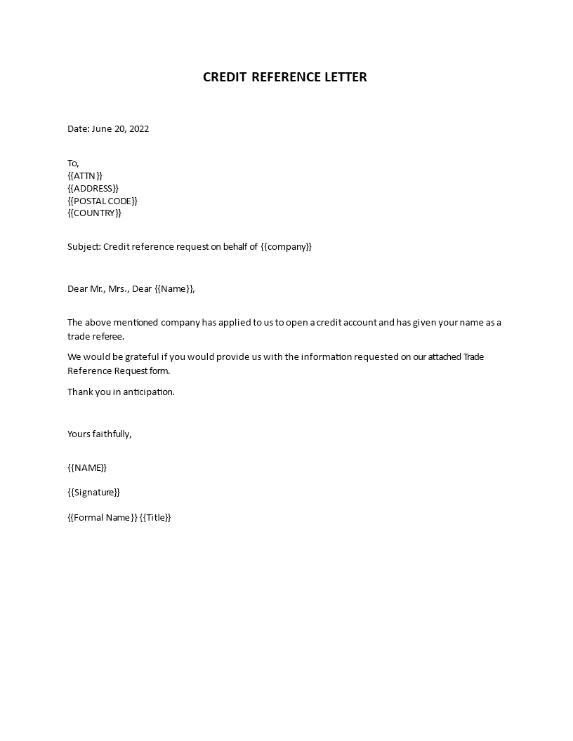 Gratis Credit Hold Request Letter