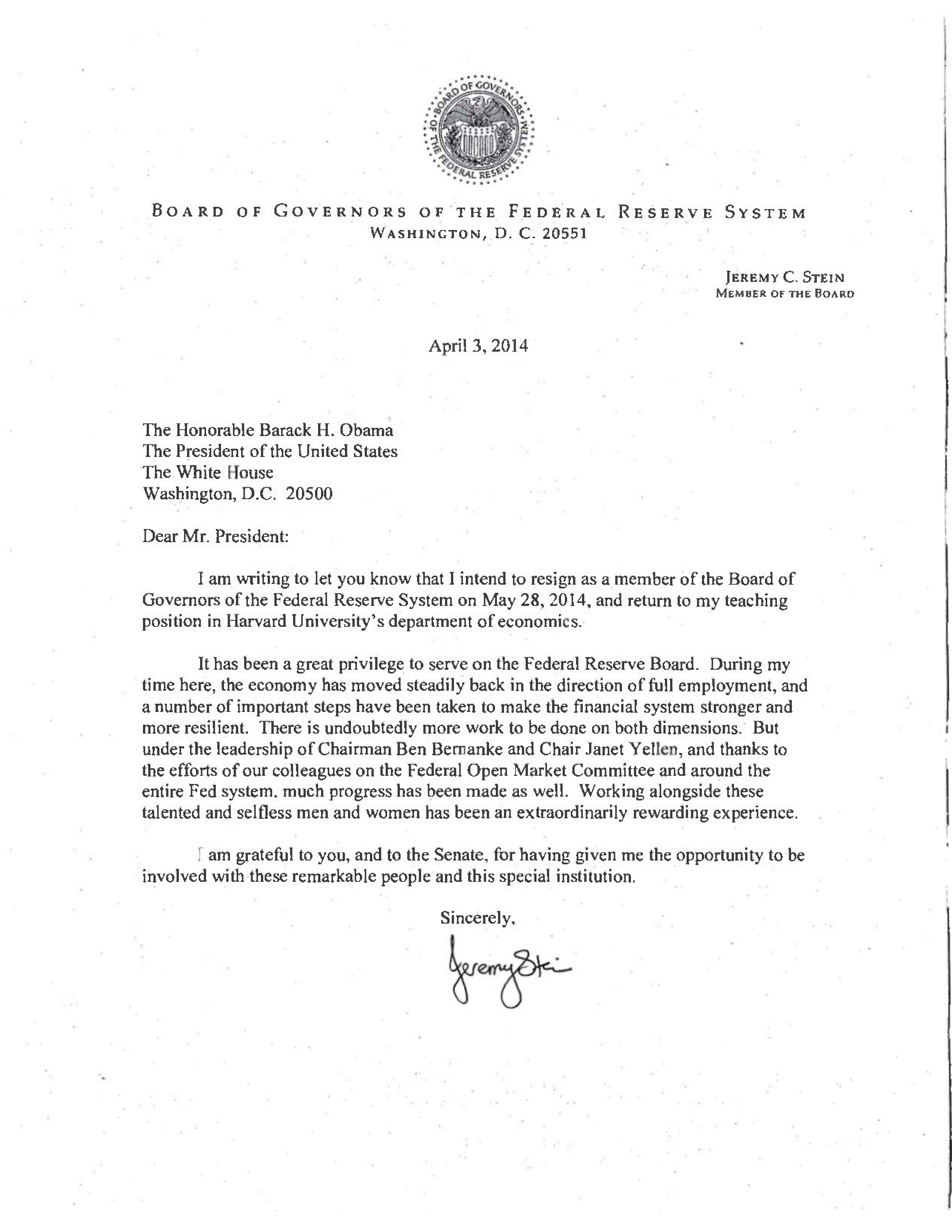 Board Member Resignation Letter Templates at
