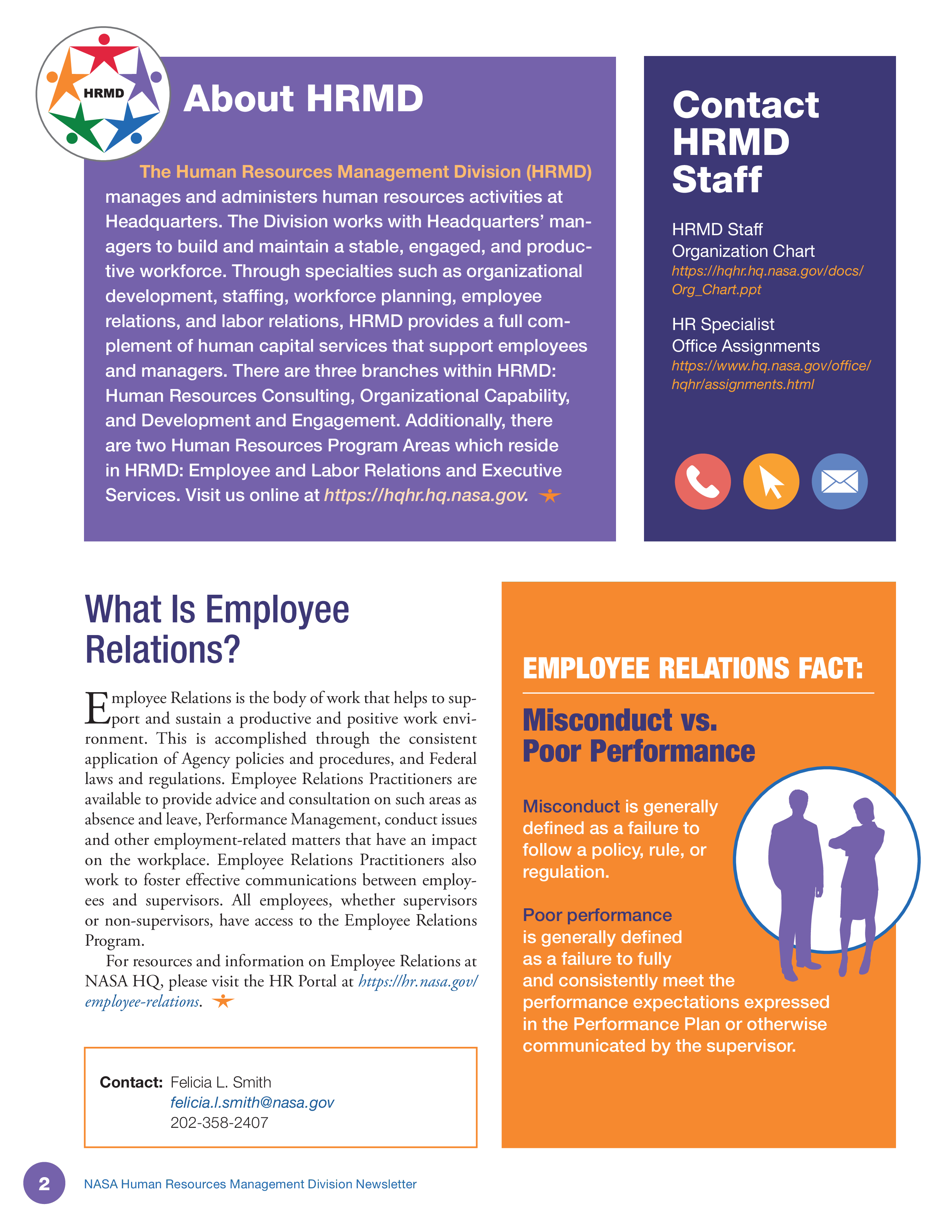 Monthly Human Resources Newsletter example Templates at