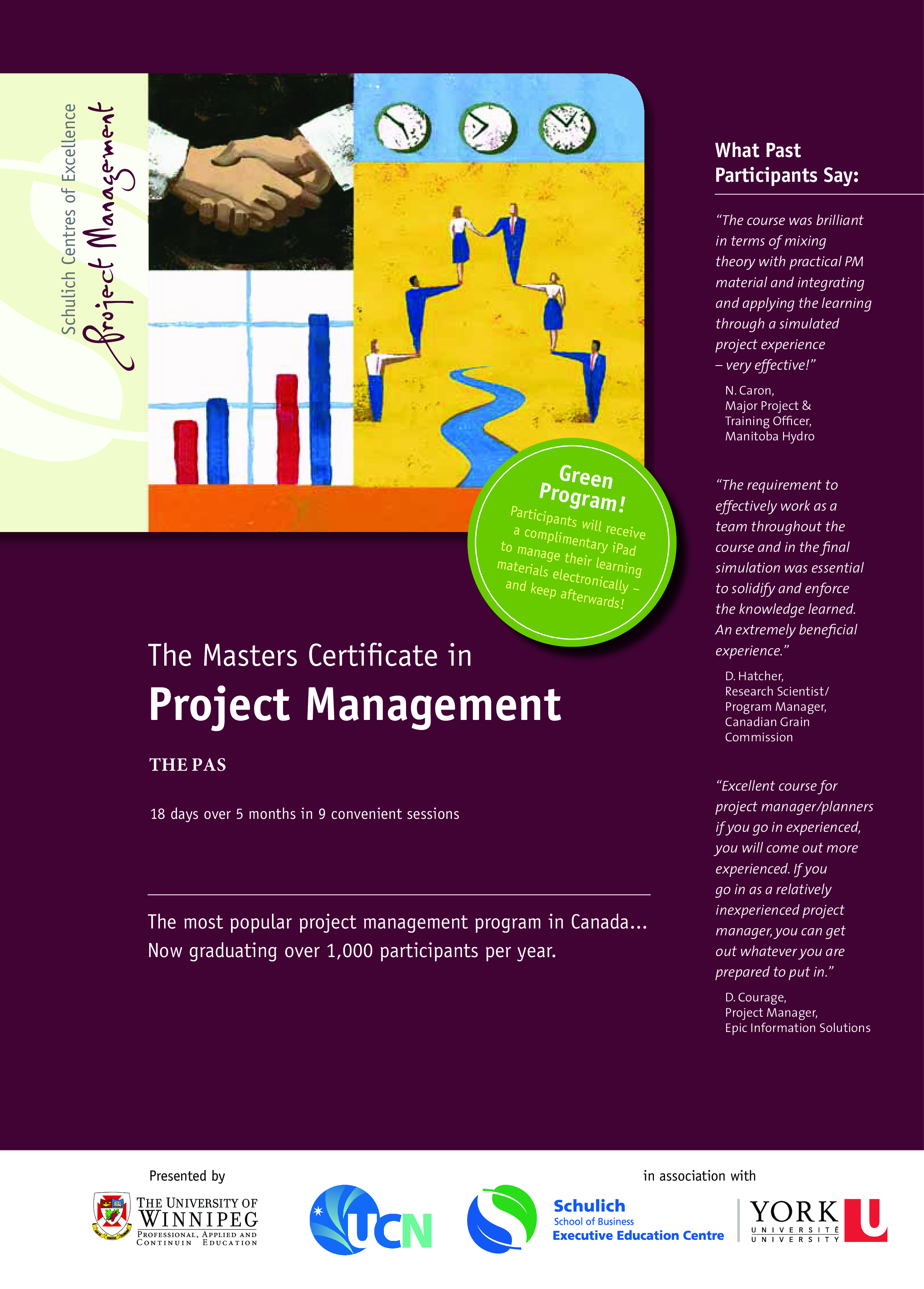 masters certificate in project management Hauptschablonenbild