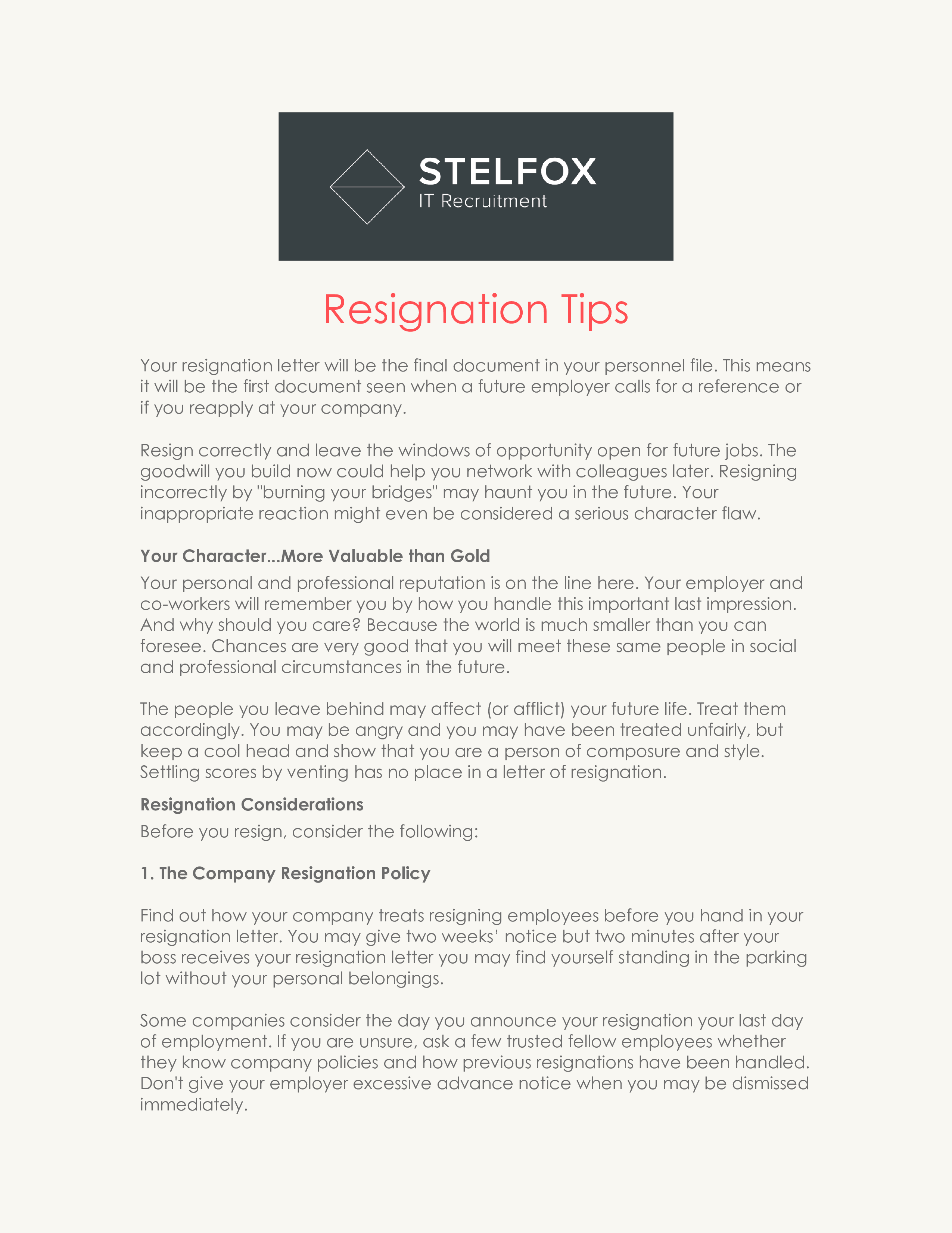 best resignation letter with regret plantilla imagen principal