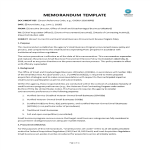 template topic preview image Appropriate Business Memo Format