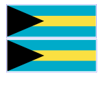 Bahamas Flag gratis en premium templates